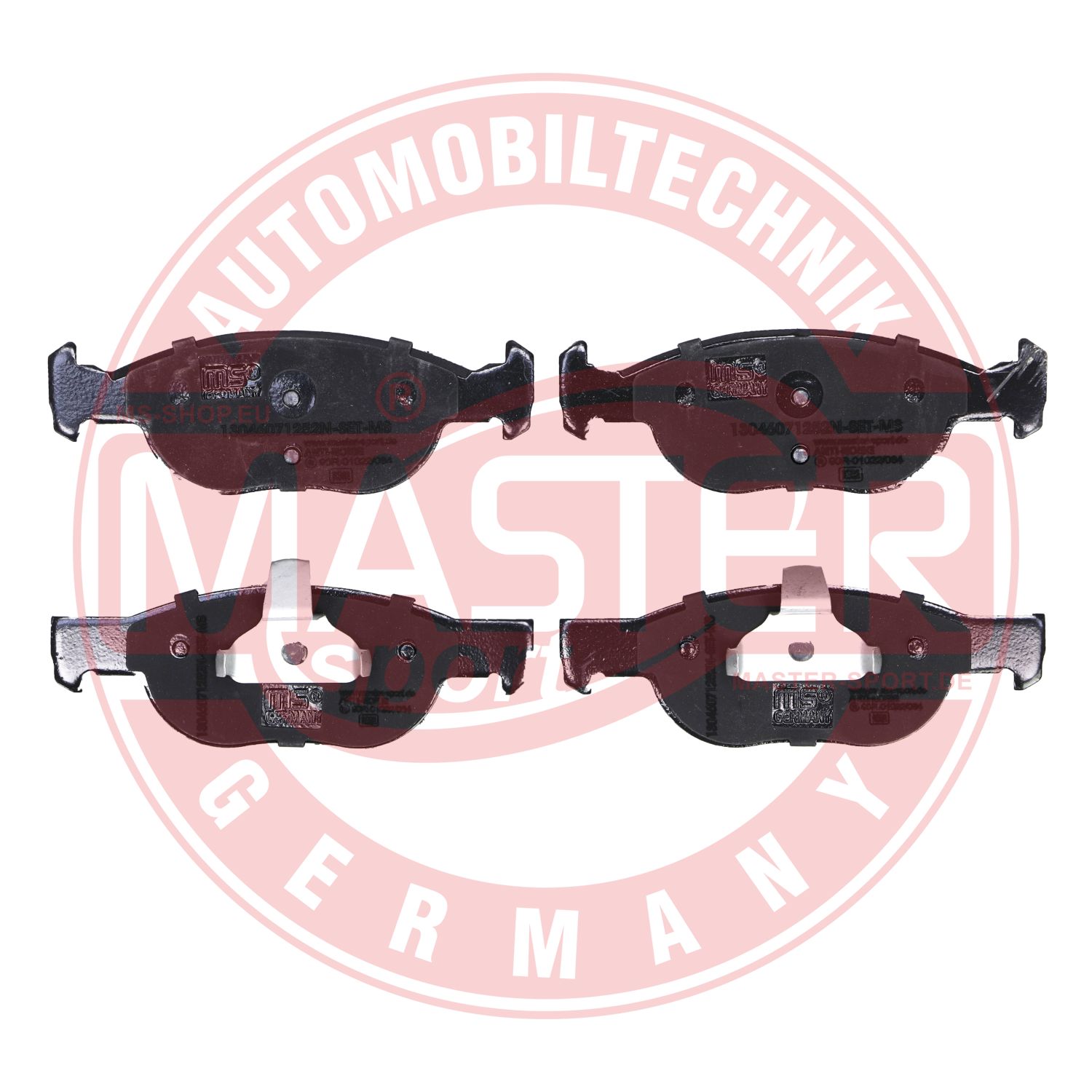 Placute frana MASTERSPORT GERMANY 13046071252N-SET-MS