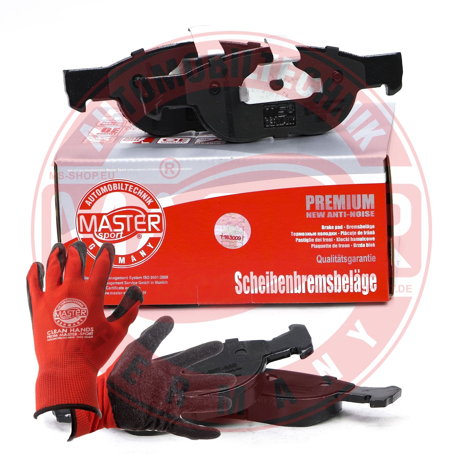 Placute frana MASTERSPORT GERMANY 13046071252N-SET-MSP