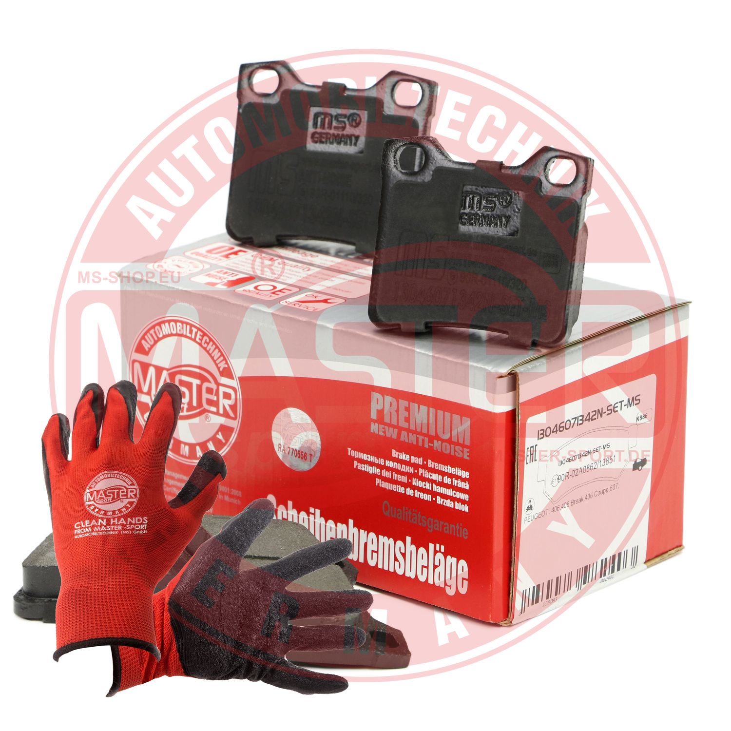 Placute frana MASTERSPORT GERMANY 13046071342N-SET-MSP