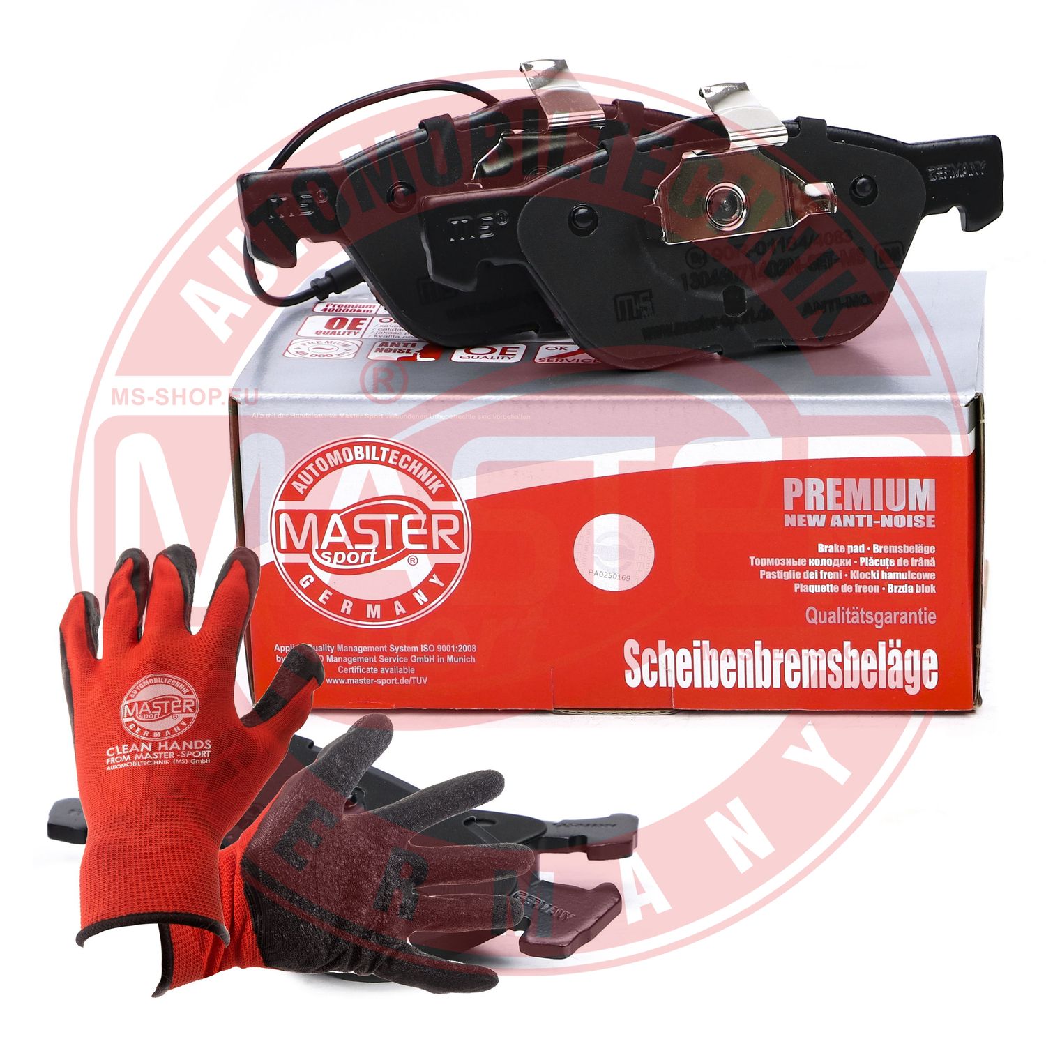 Placute frana MASTERSPORT GERMANY 13046071402N-SET-MSP