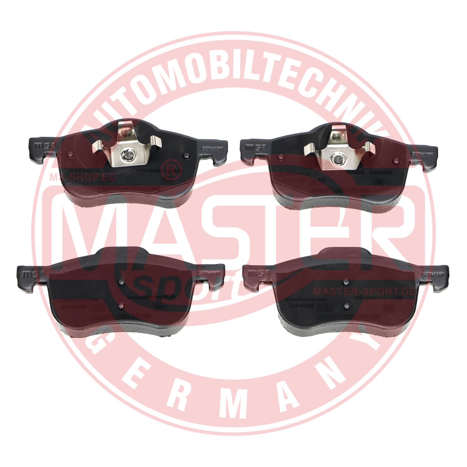 Placute frana MASTERSPORT GERMANY 13046071452N-SET-MS