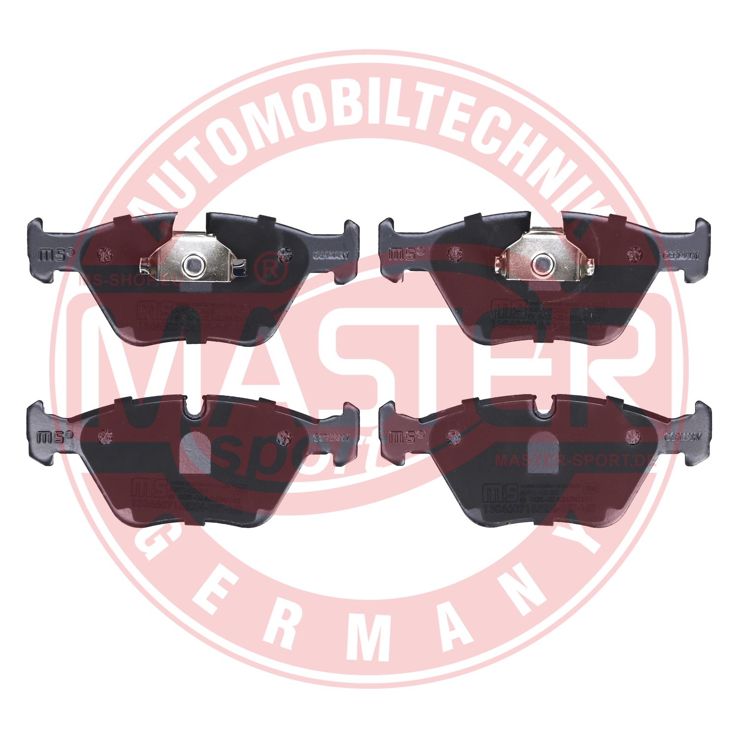 Placute frana MASTERSPORT GERMANY 13046071552N-SET-MS