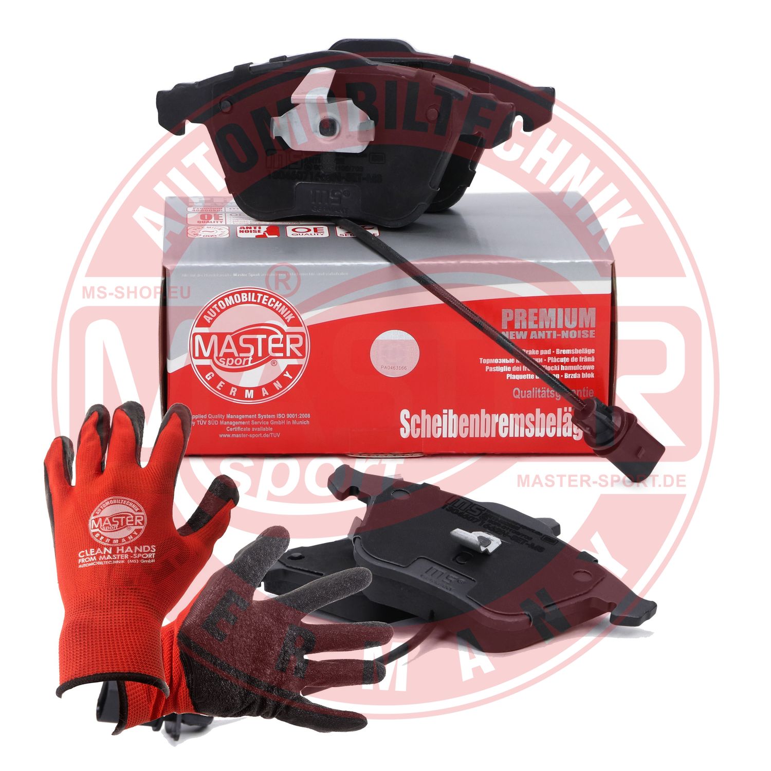 Placute frana MASTERSPORT GERMANY 13046071662N-SET-MSP