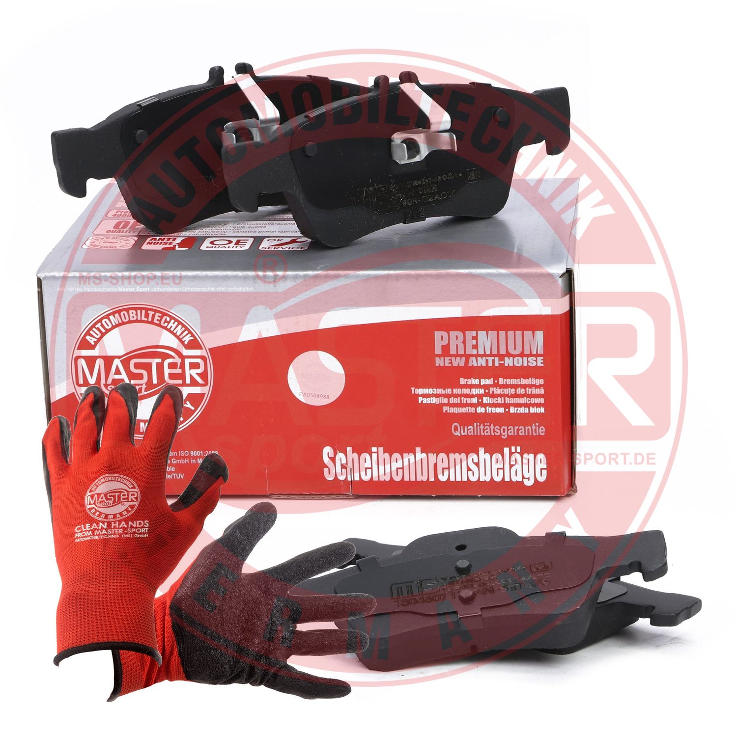 Placute frana MASTERSPORT GERMANY 13046071712N-SET-MSP