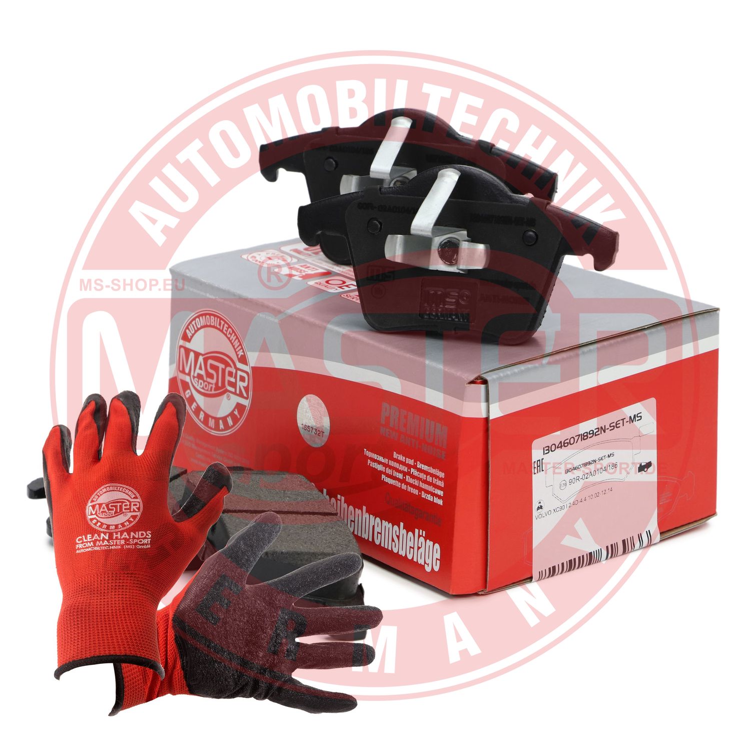 Placute frana MASTERSPORT GERMANY 13046071892N-SET-MSP