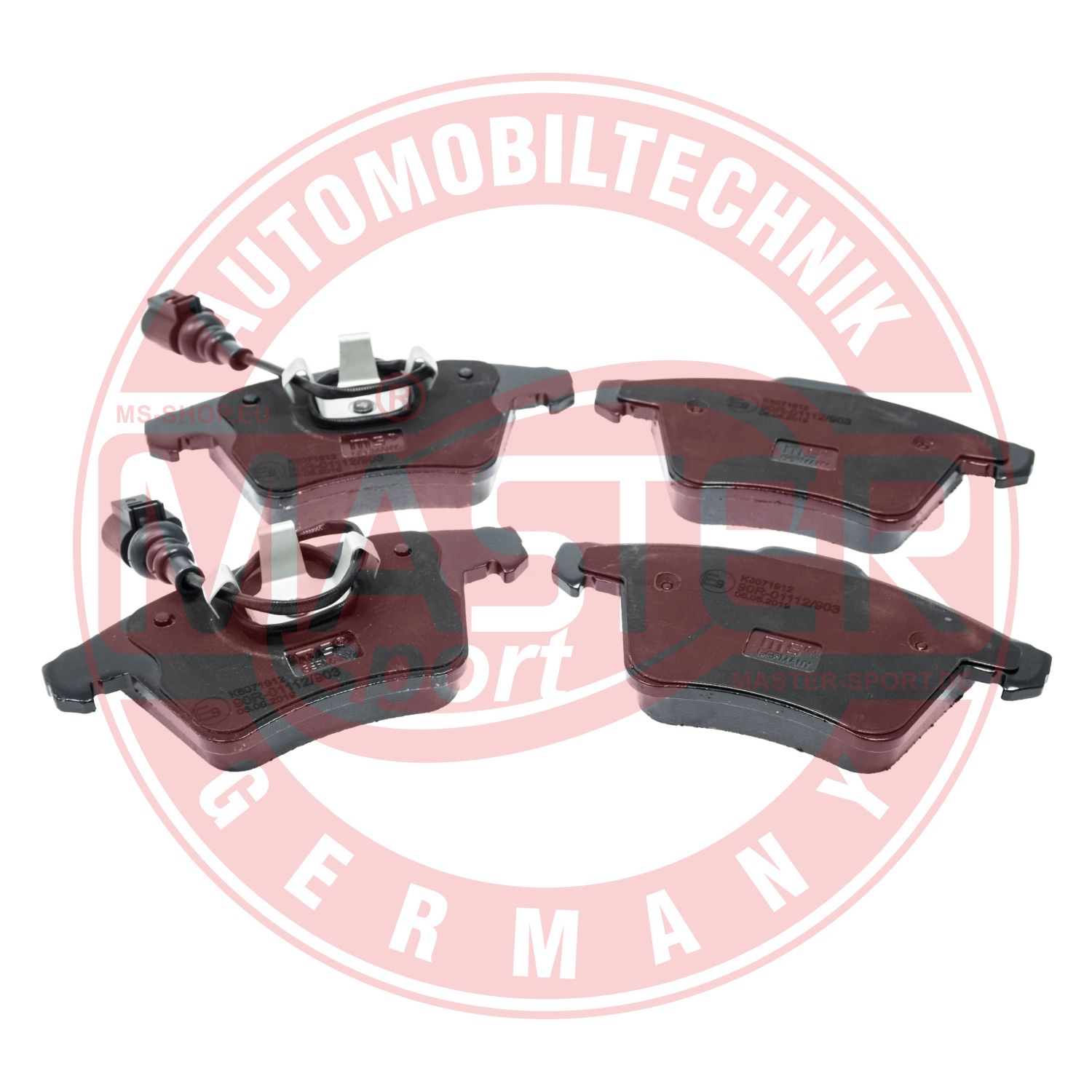 Placute frana MASTERSPORT GERMANY 13046071912N-SET-MS