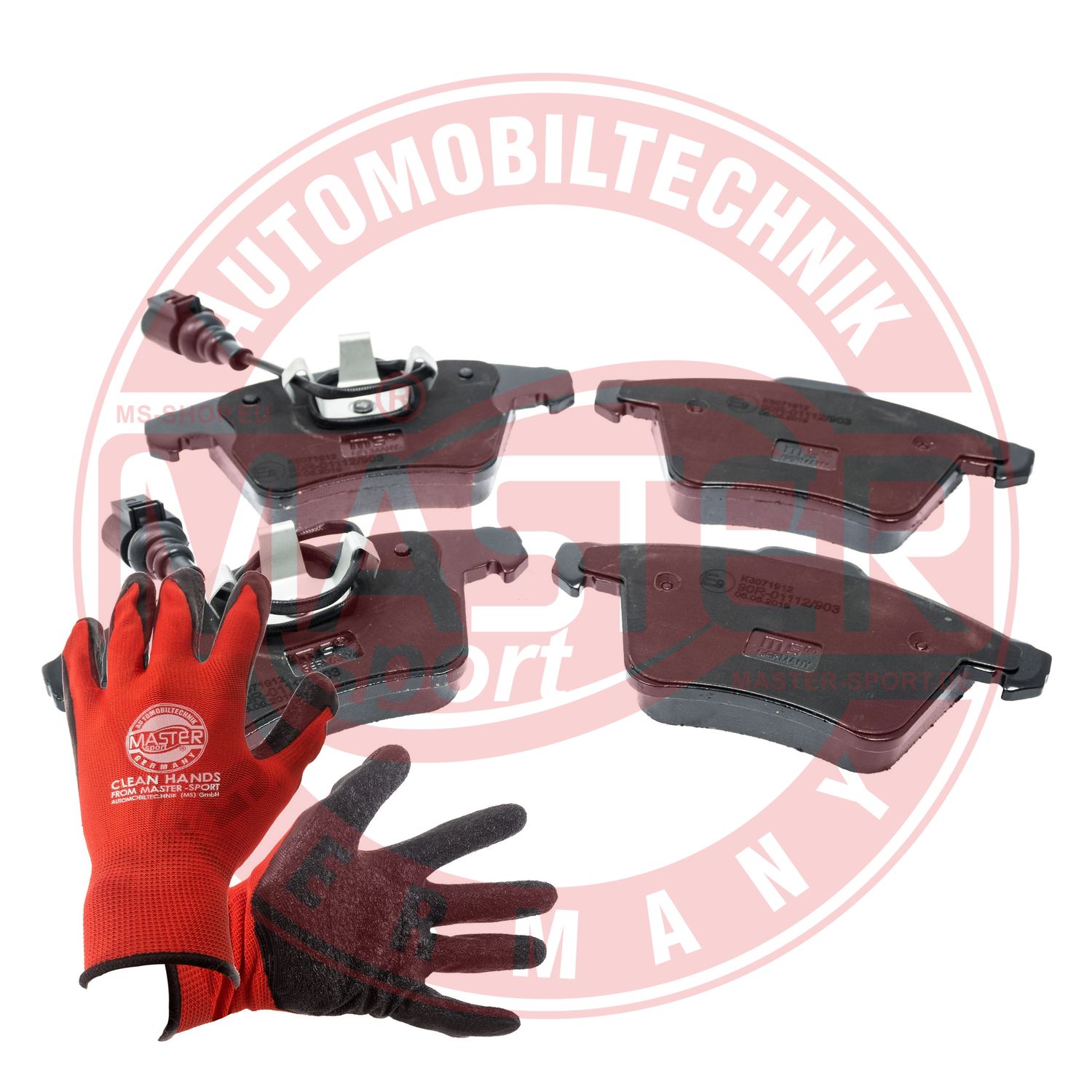 Placute frana MASTERSPORT GERMANY 13046071912N-SET-MSP