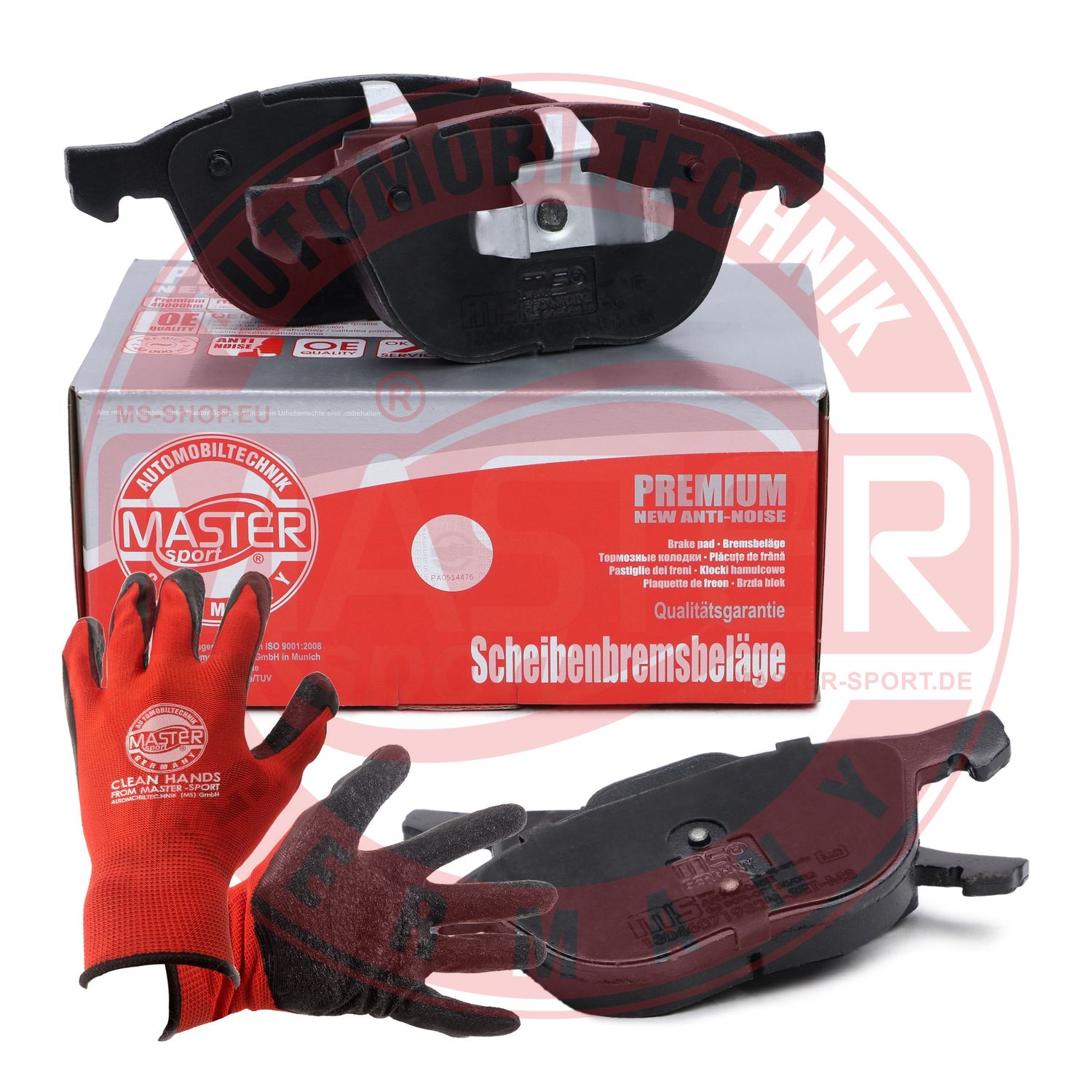 Placute frana MASTERSPORT GERMANY 13046071932N-SET-MSP