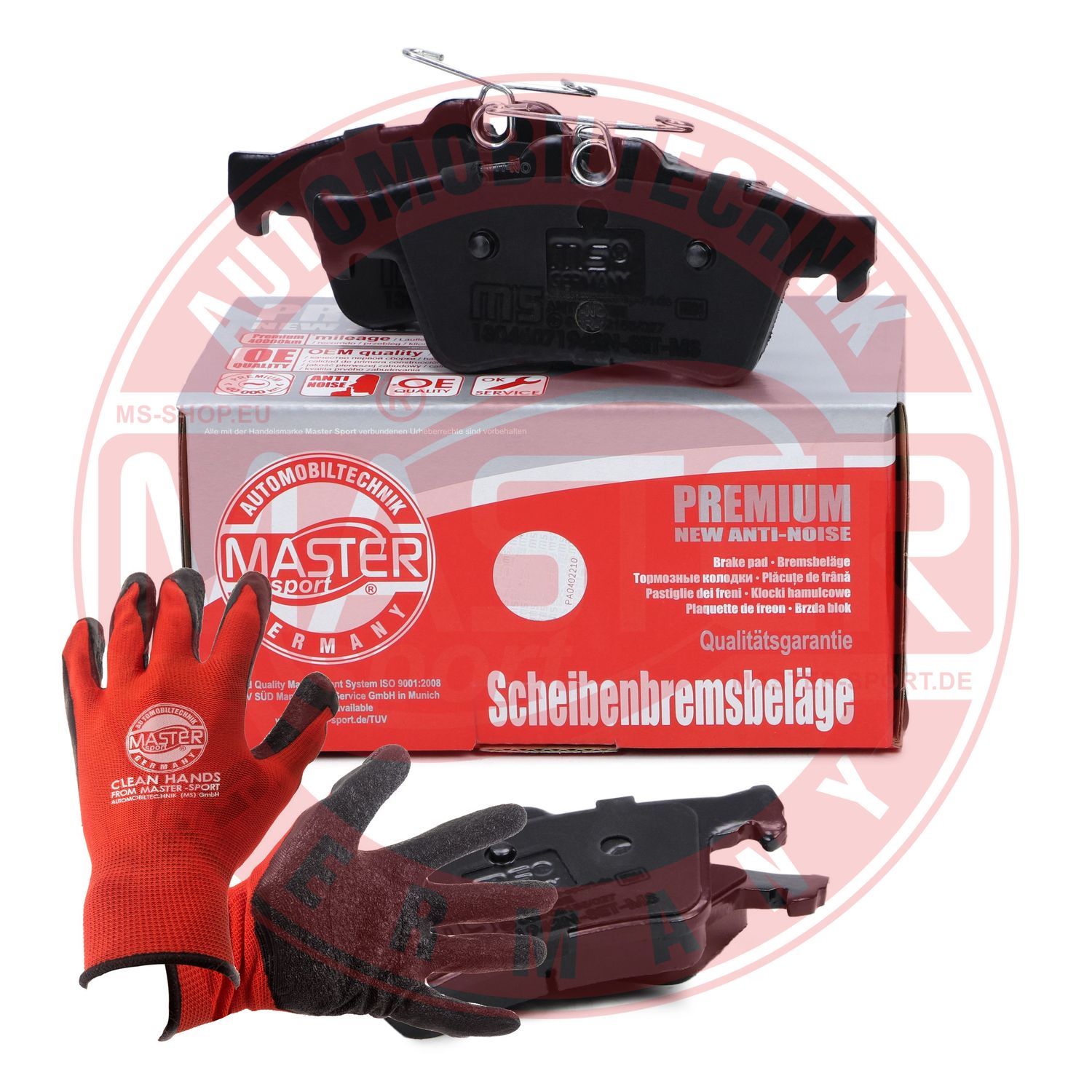 Placute frana MASTERSPORT GERMANY 13046071942N-SET-MSP
