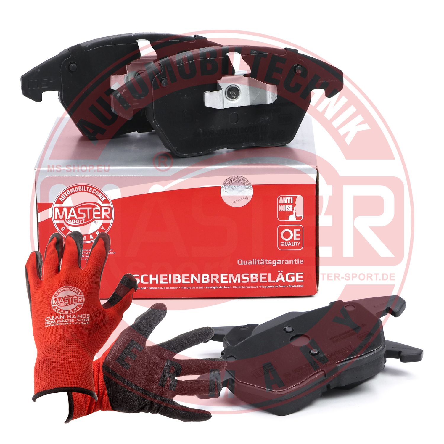 Placute frana MASTERSPORT GERMANY 13046072022N-SET-MSP