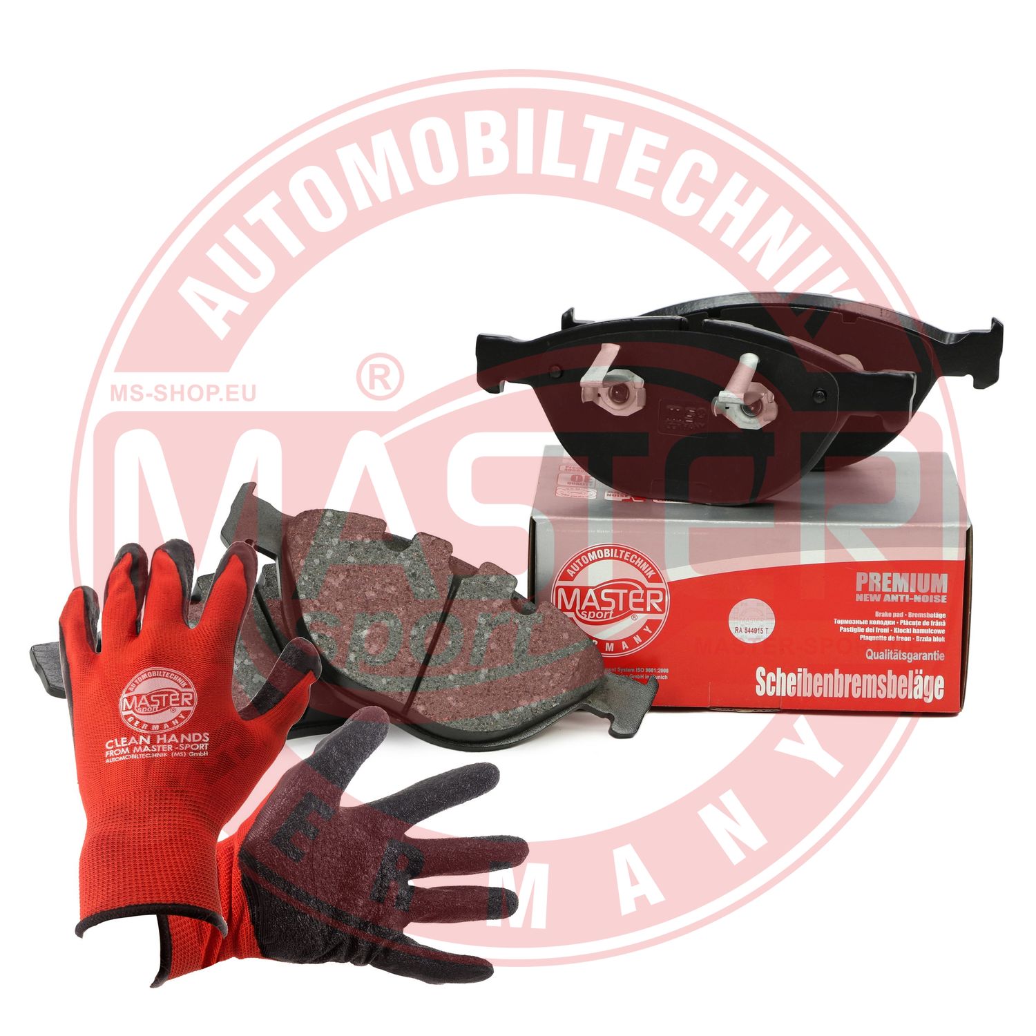 Placute frana MASTERSPORT GERMANY 13046072102N-SET-MSP