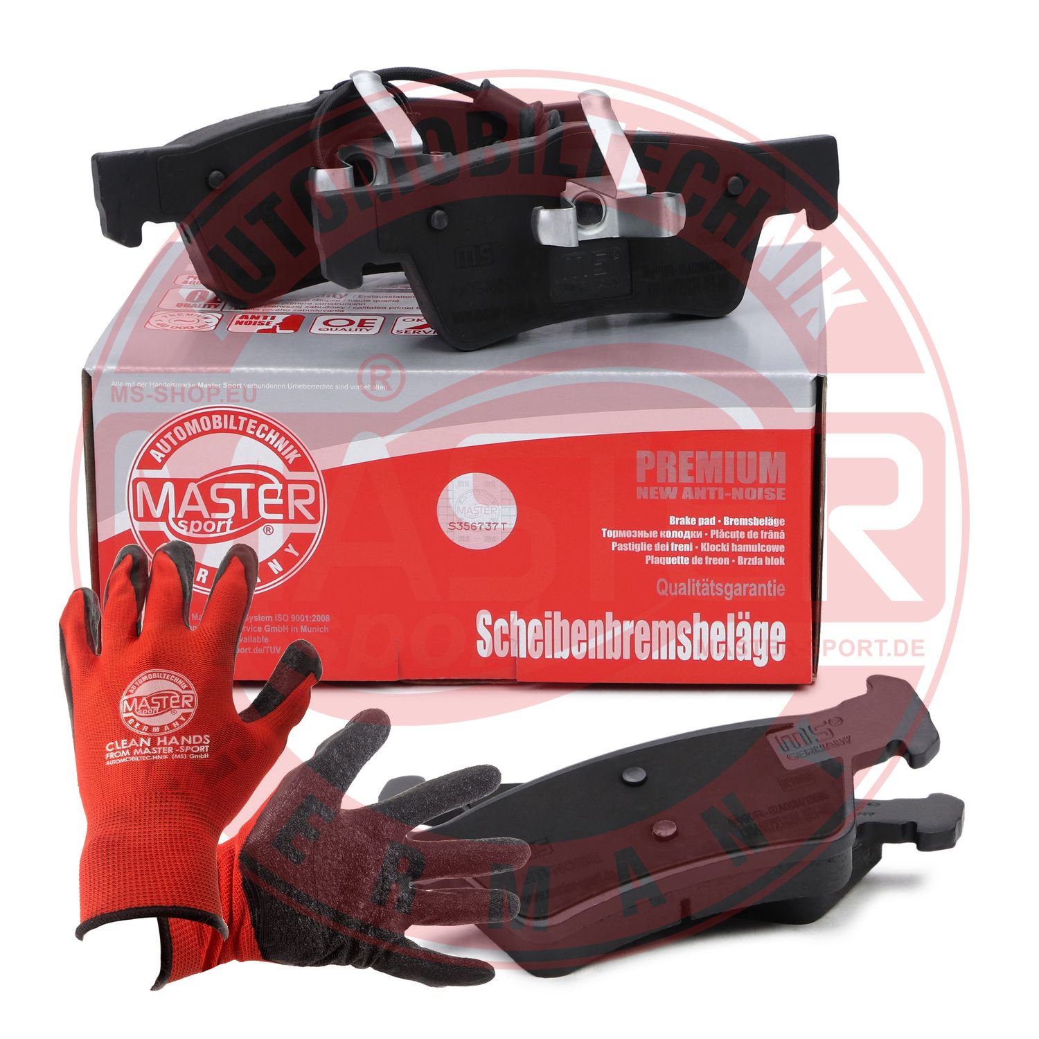 Placute frana MASTERSPORT GERMANY 13046072182N-SET-MSP
