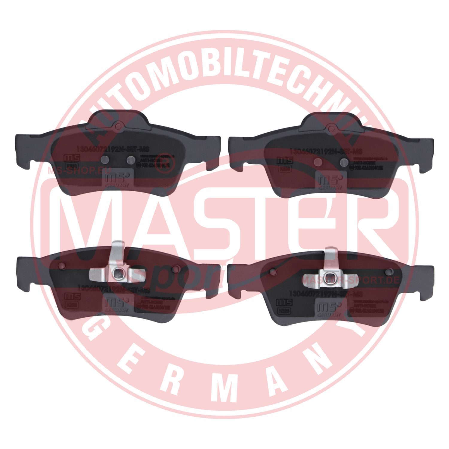 Placute frana MASTERSPORT GERMANY 13046072192N-SET-MS