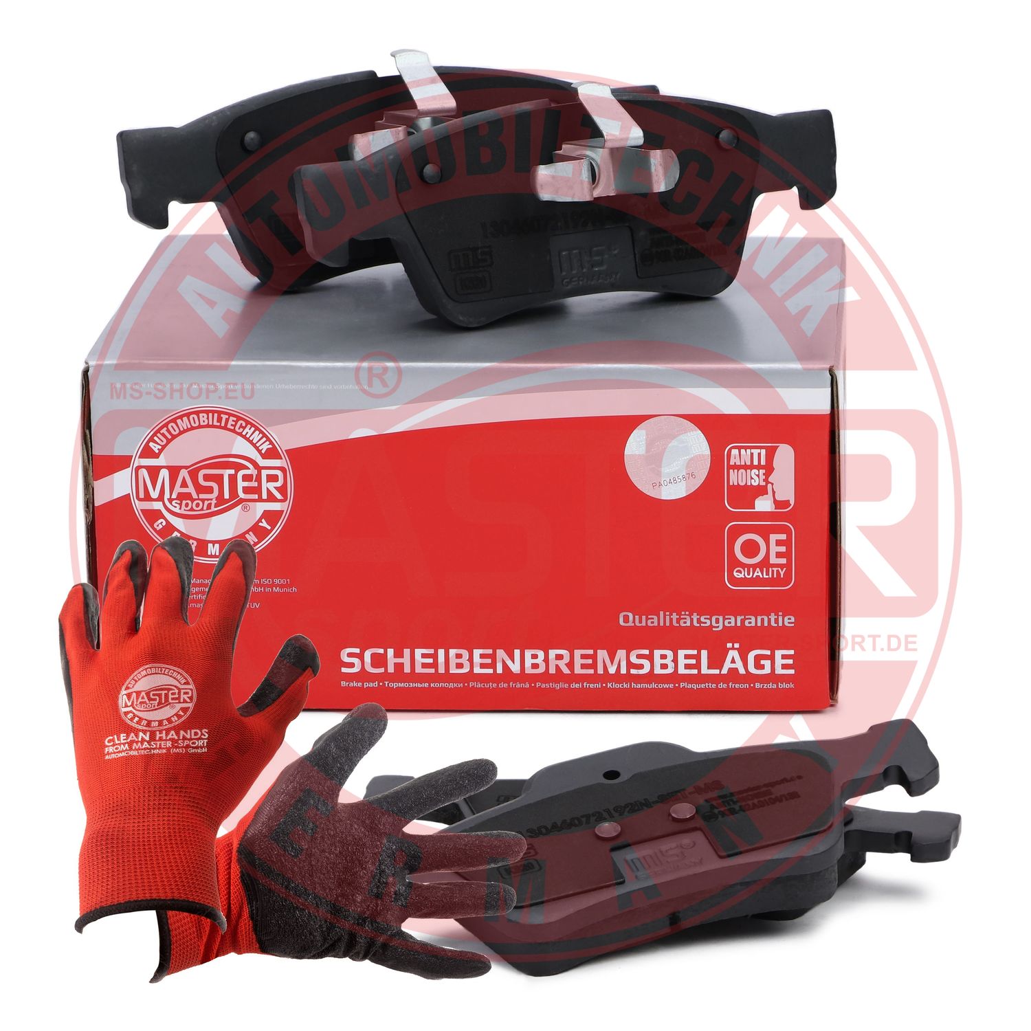 Placute frana MASTERSPORT GERMANY 13046072192N-SET-MSP
