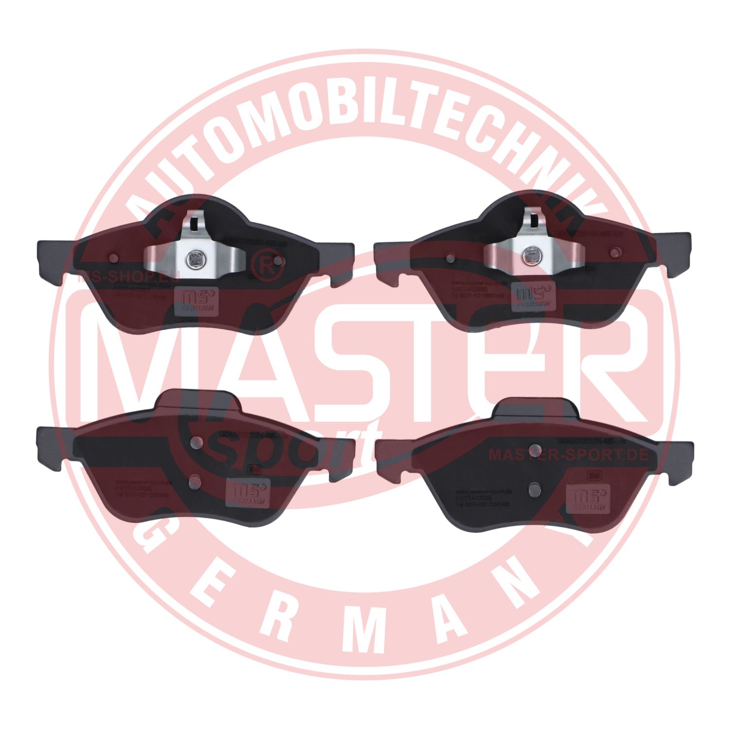 Placute frana MASTERSPORT GERMANY 13046072212N-SET-MS
