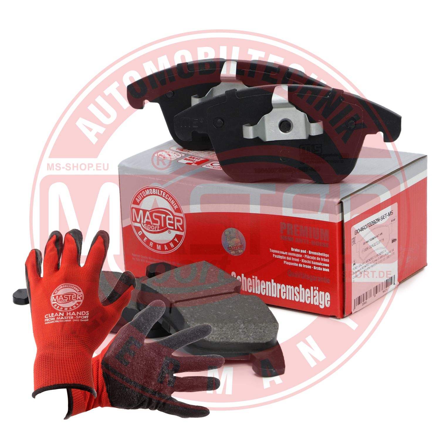 Placute frana MASTERSPORT GERMANY 13046072282N-SET-MSP
