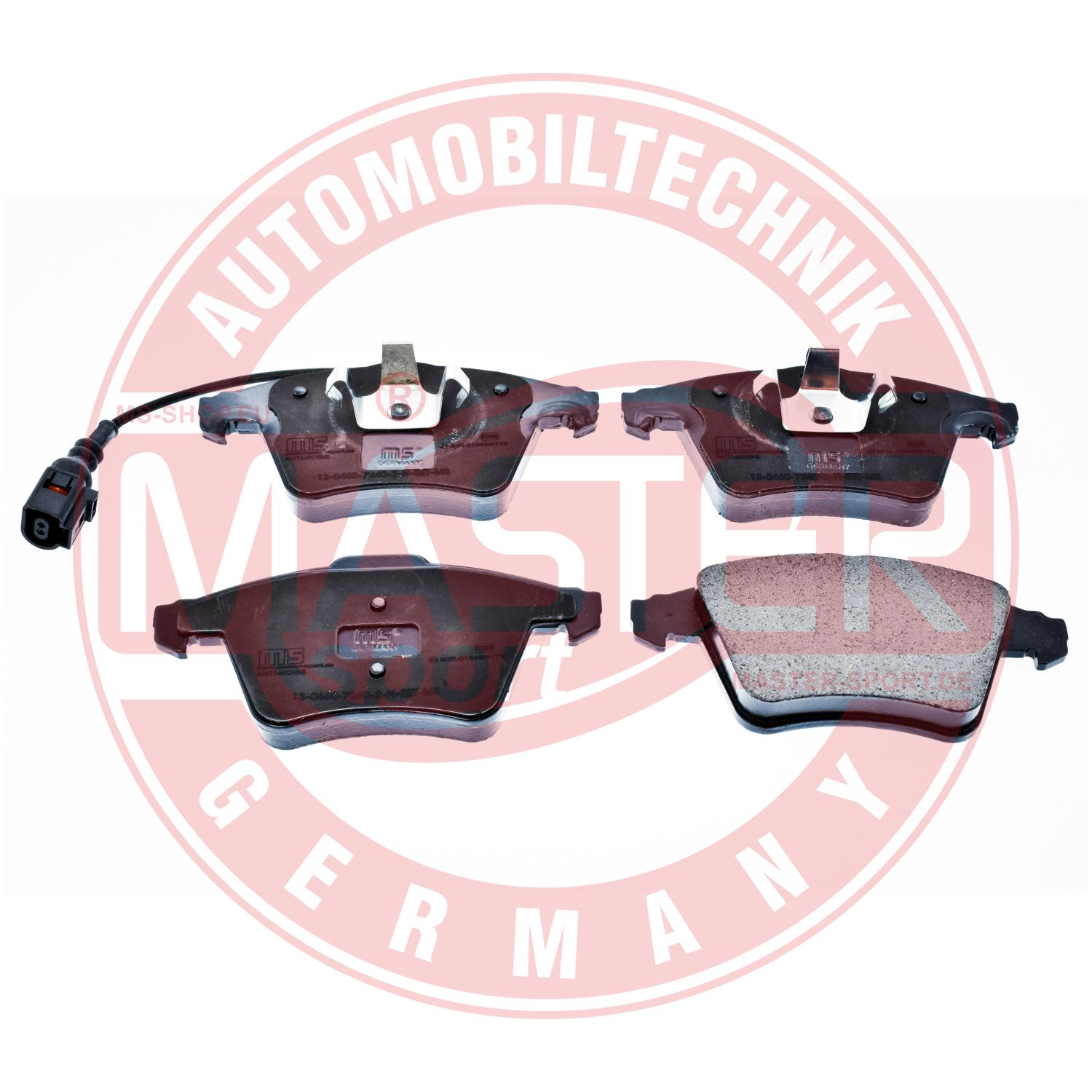 Placute frana MASTERSPORT GERMANY 13046072402N-SET-MS