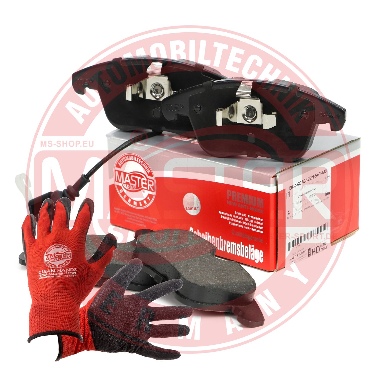 Placute frana MASTERSPORT GERMANY 13046072422N-SET-MSP