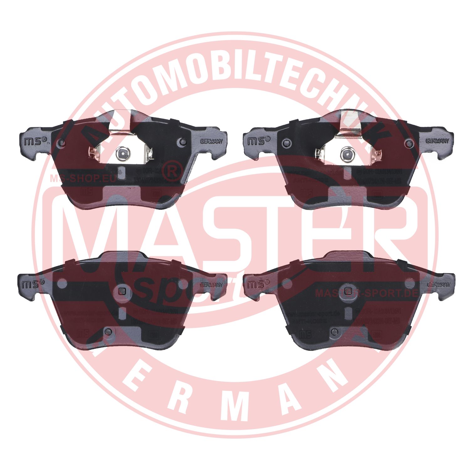 Placute frana MASTERSPORT GERMANY 13046072432N-SET-MS