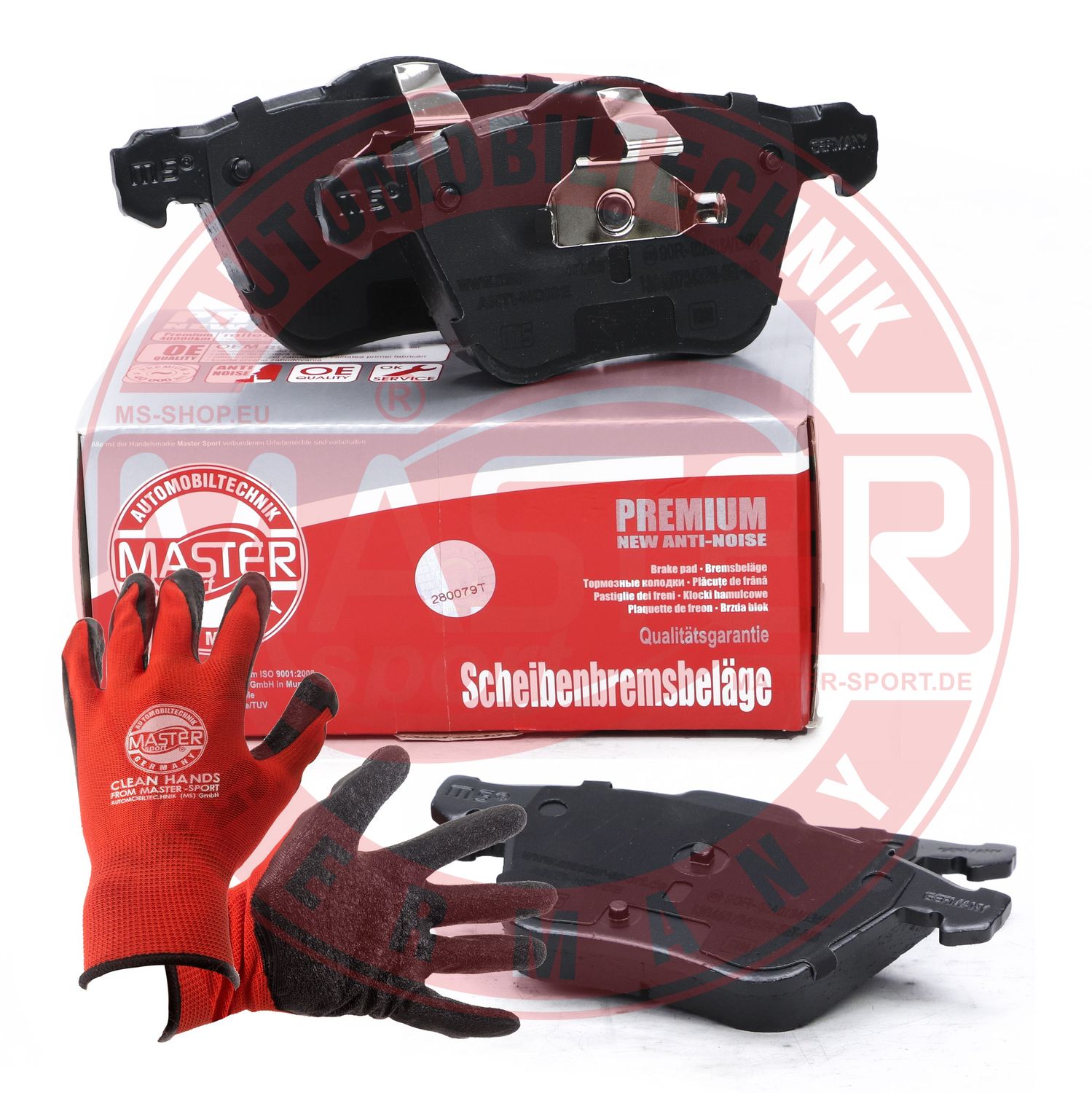 Placute frana MASTERSPORT GERMANY 13046072432N-SET-MSP