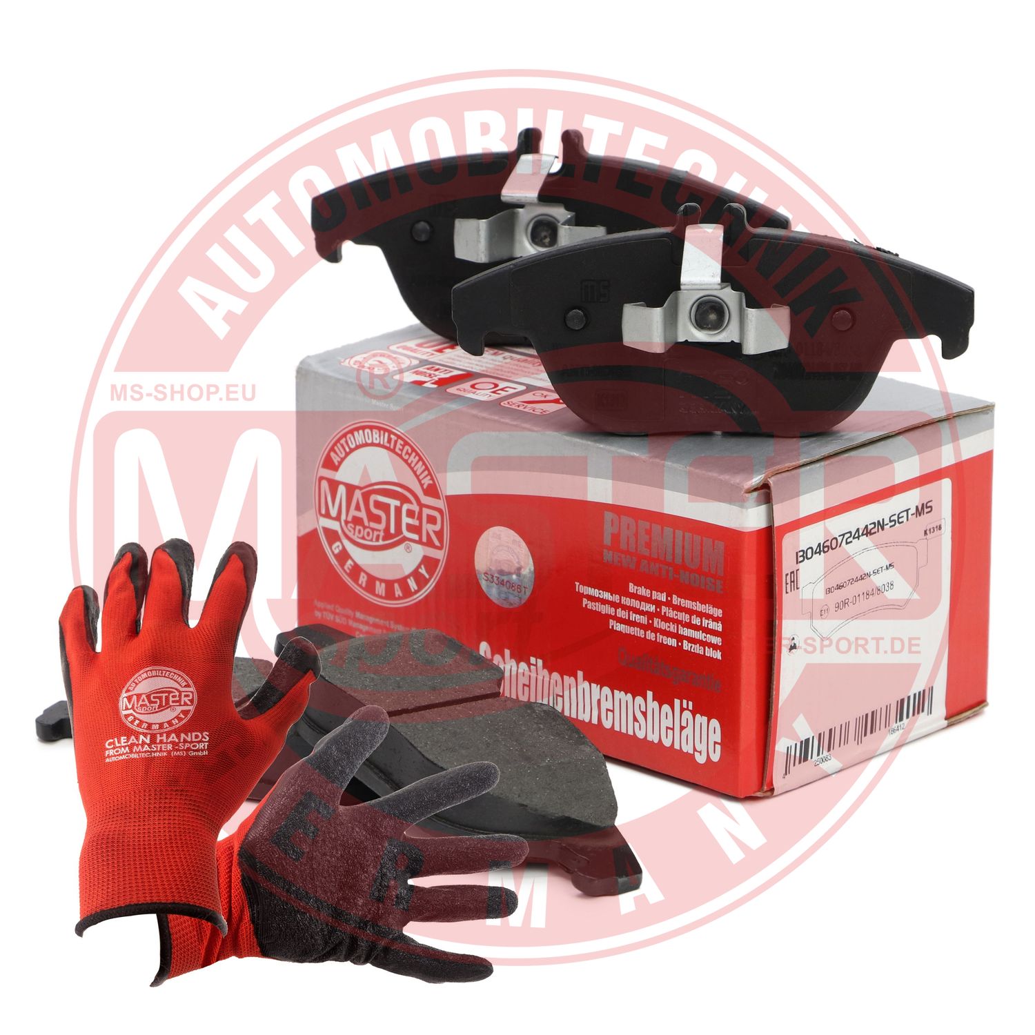 Placute frana MASTERSPORT GERMANY 13046072442N-SET-MSP