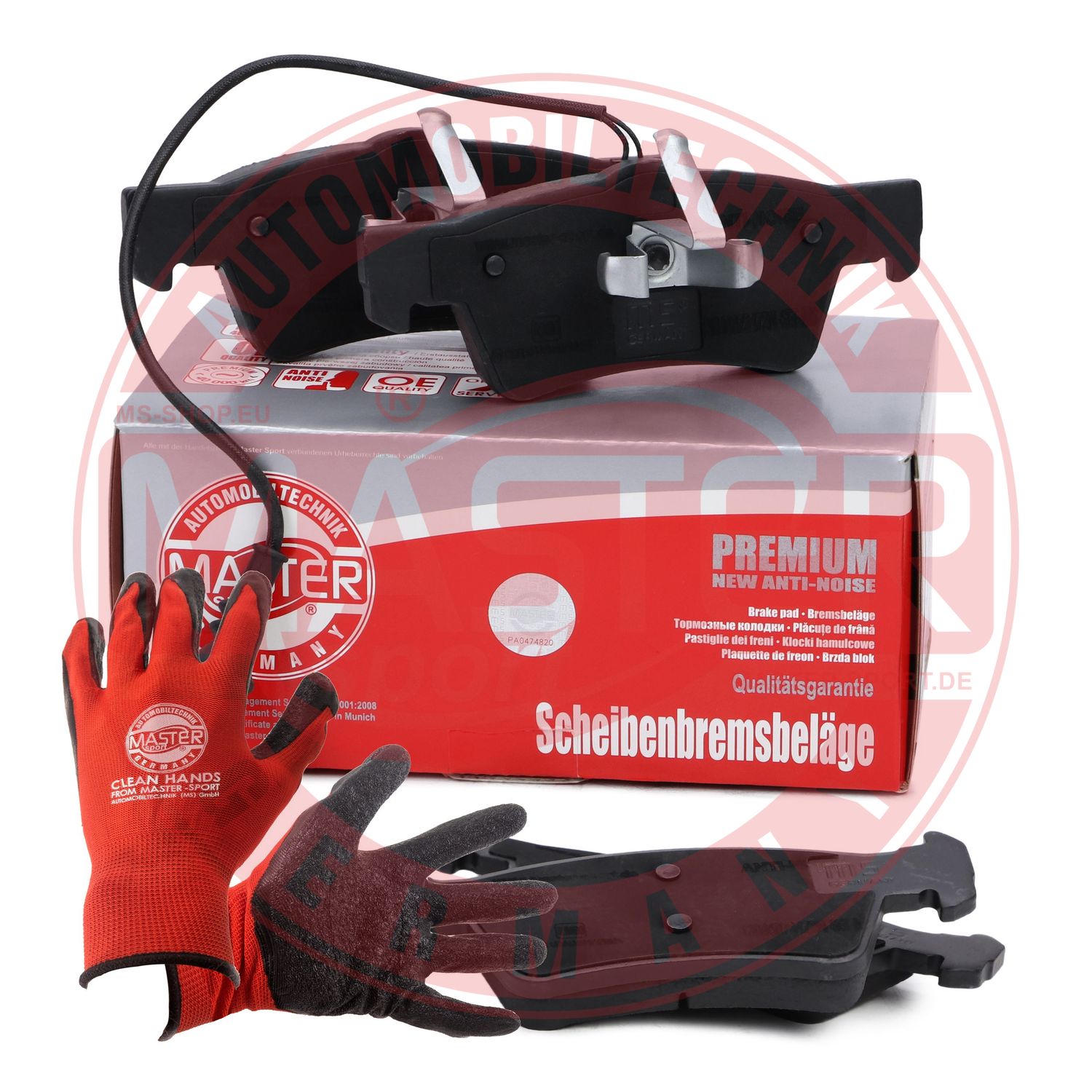 Placute frana MASTERSPORT GERMANY 13046072472N-SET-MSP