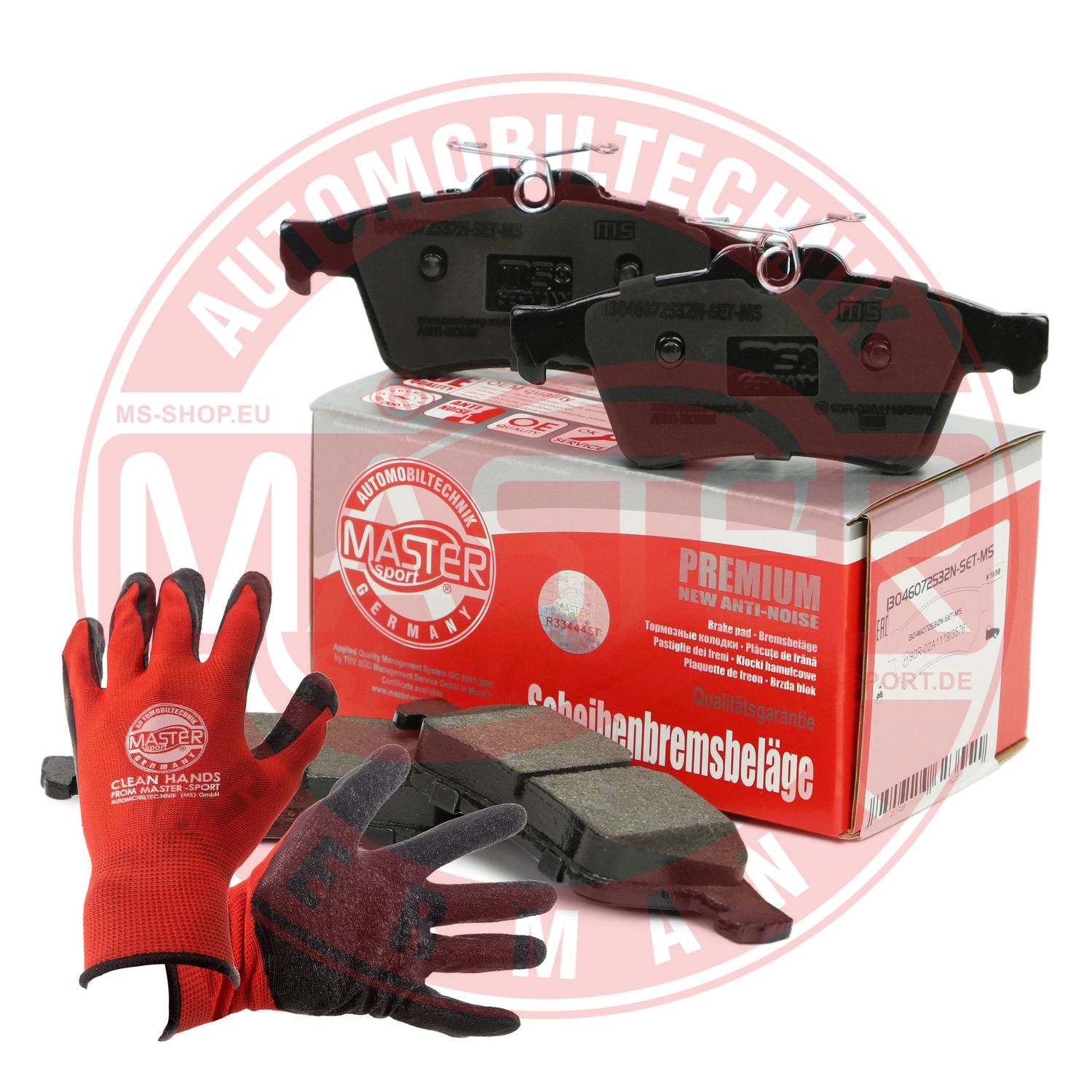 Placute frana MASTERSPORT GERMANY 13046072532N-SET-MSP