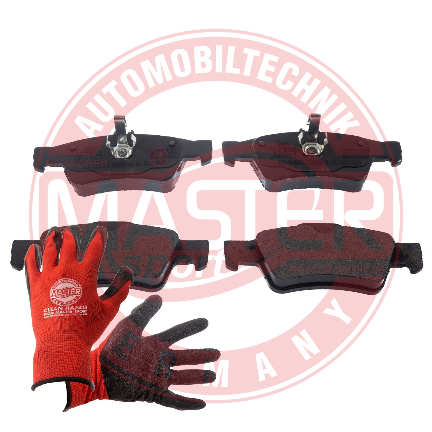 Placute frana MASTERSPORT GERMANY 13046072592N-SET-MSP