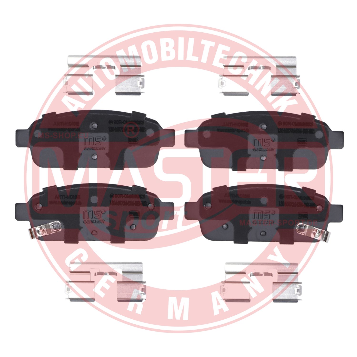 Placute frana MASTERSPORT GERMANY 13046072642N-SET-MS