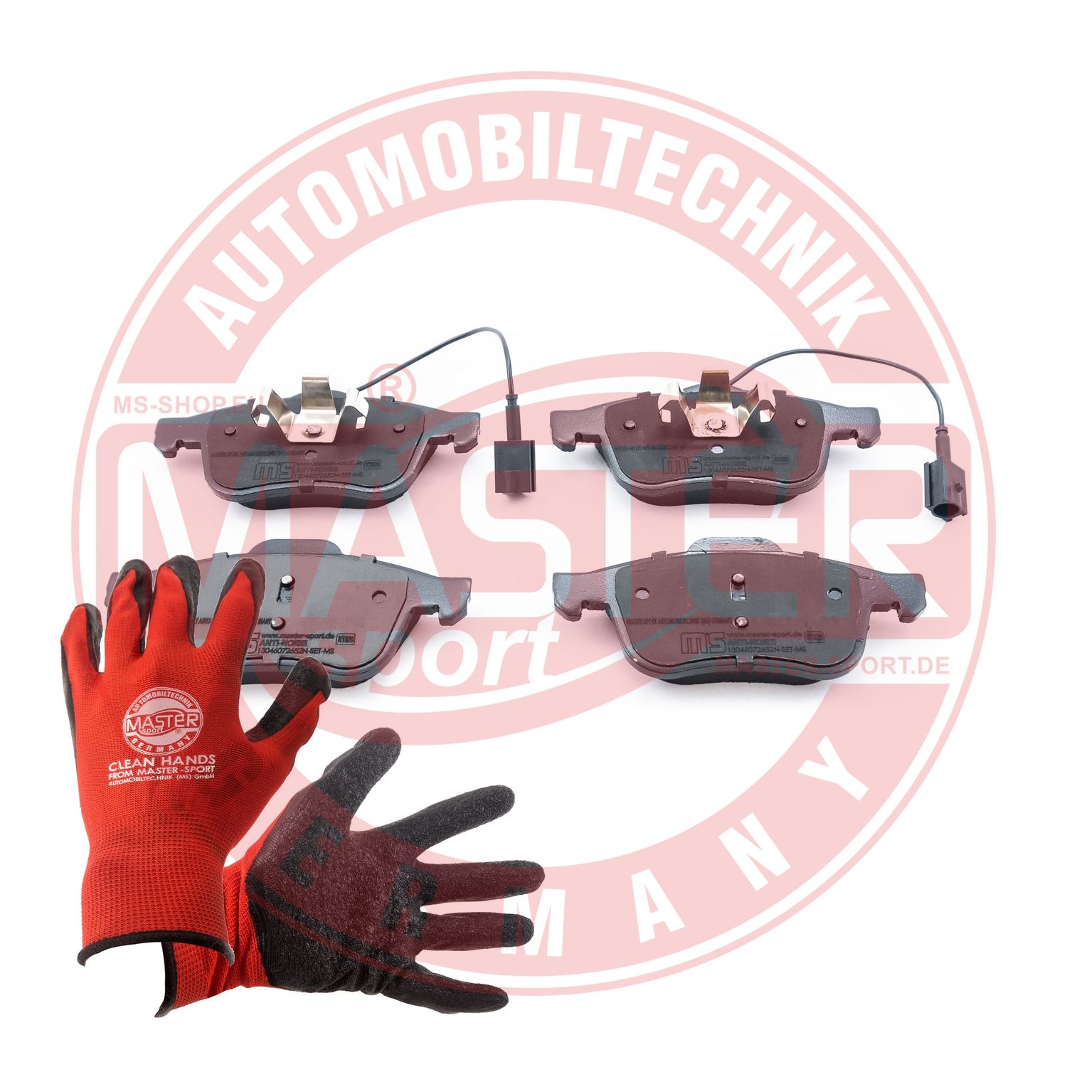 Placute frana MASTERSPORT GERMANY 13046072652N-SET-MSP