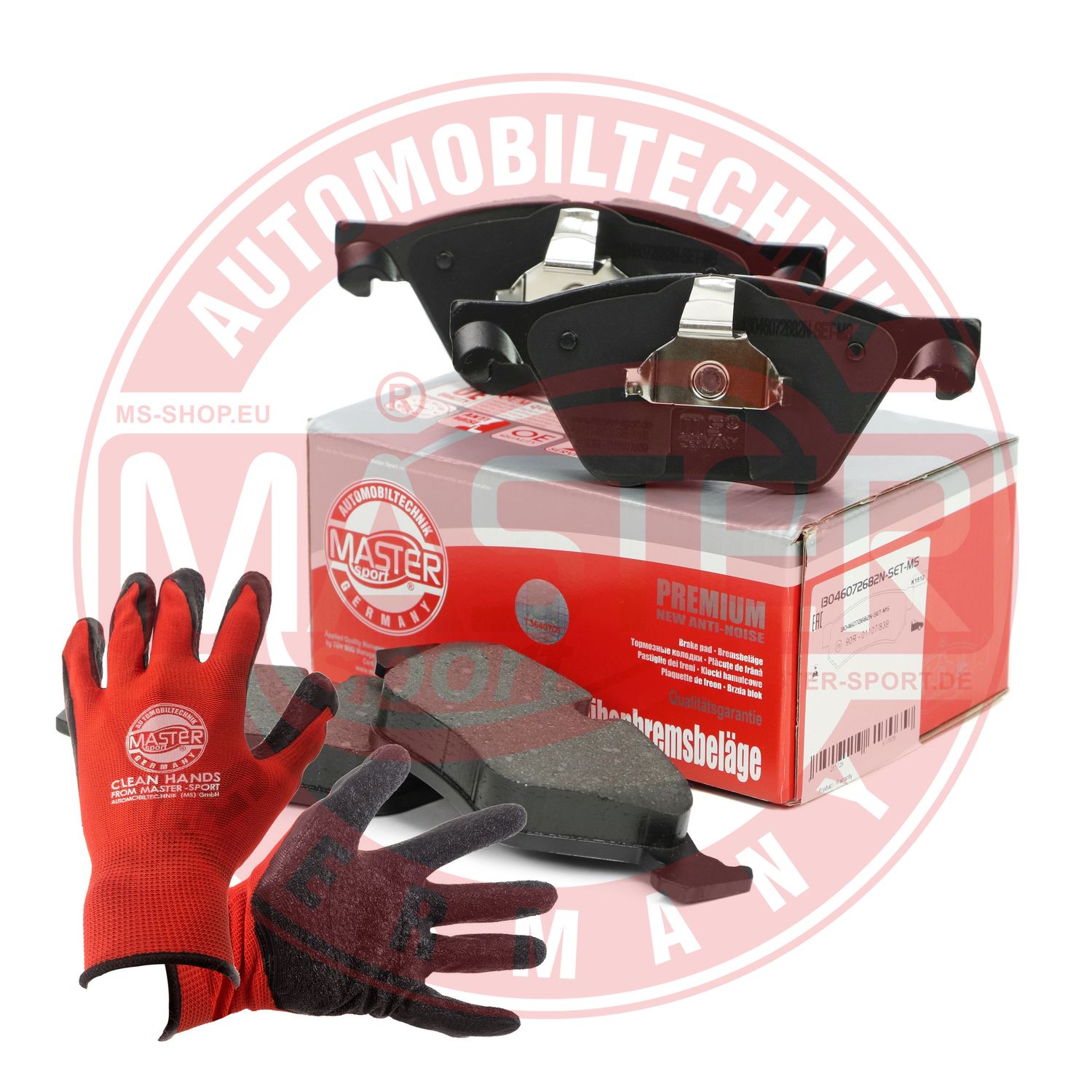 Placute frana MASTERSPORT GERMANY 13046072682N-SET-MSP