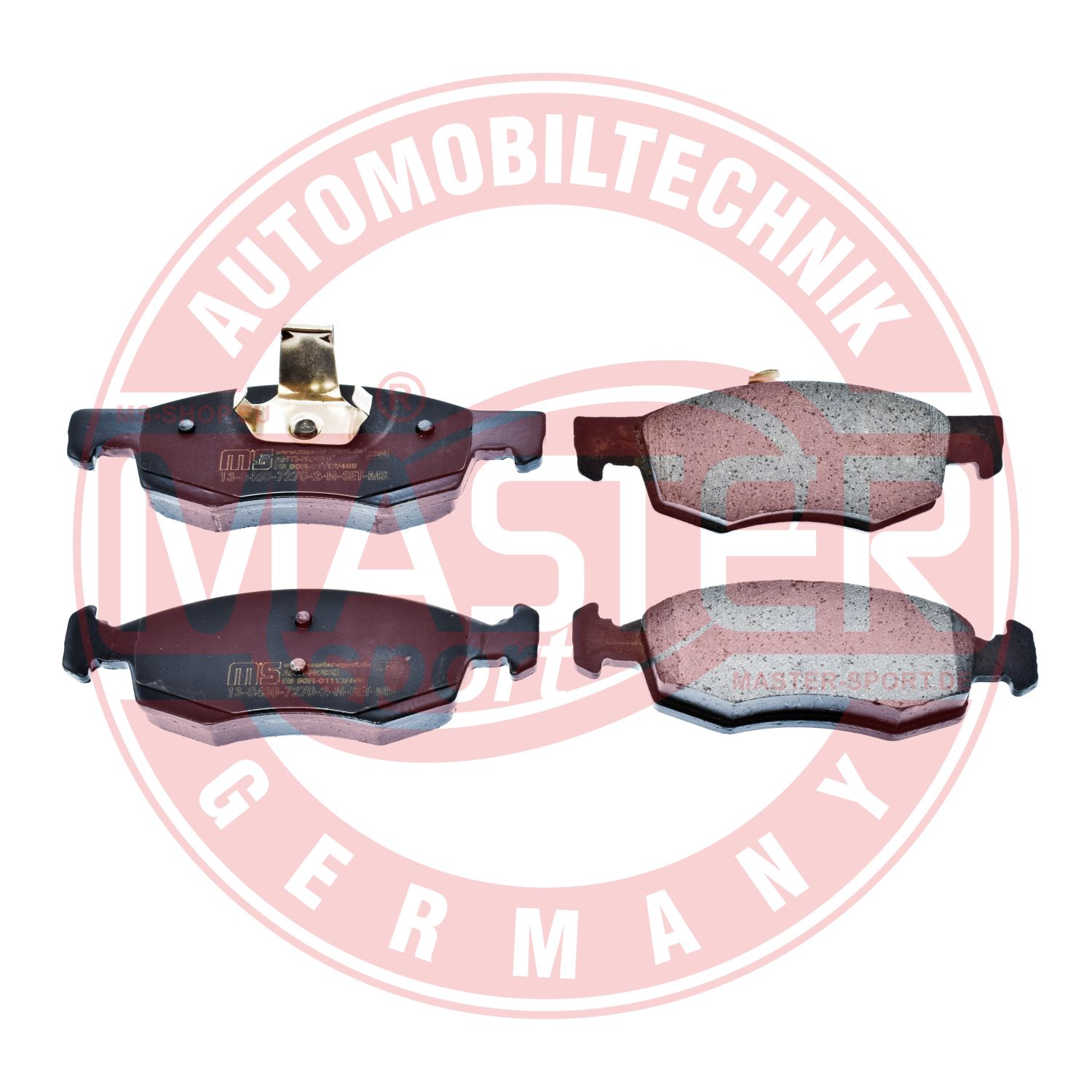 Placute frana MASTERSPORT GERMANY 13046072702N-SET-MS