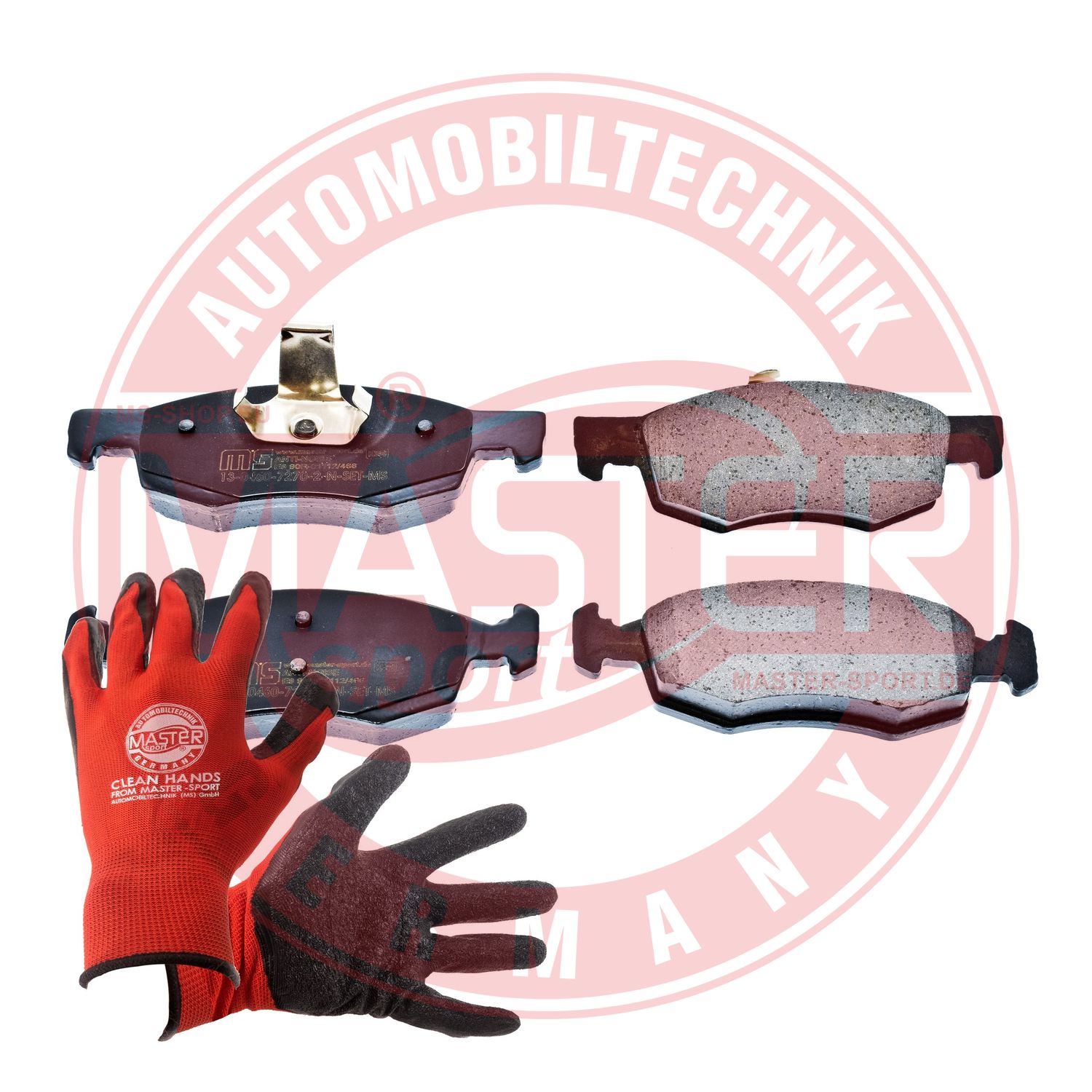 Placute frana MASTERSPORT GERMANY 13046072702N-SET-MSP