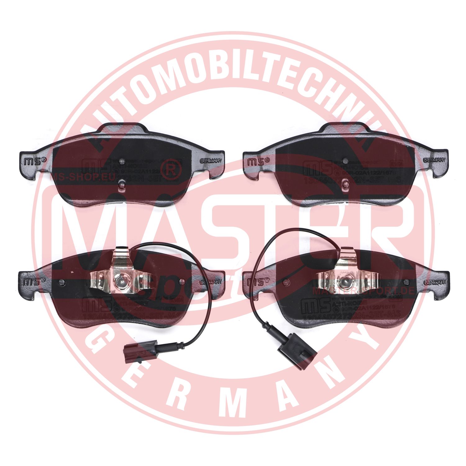 Placute frana MASTERSPORT GERMANY 13046072732N-SET-MS