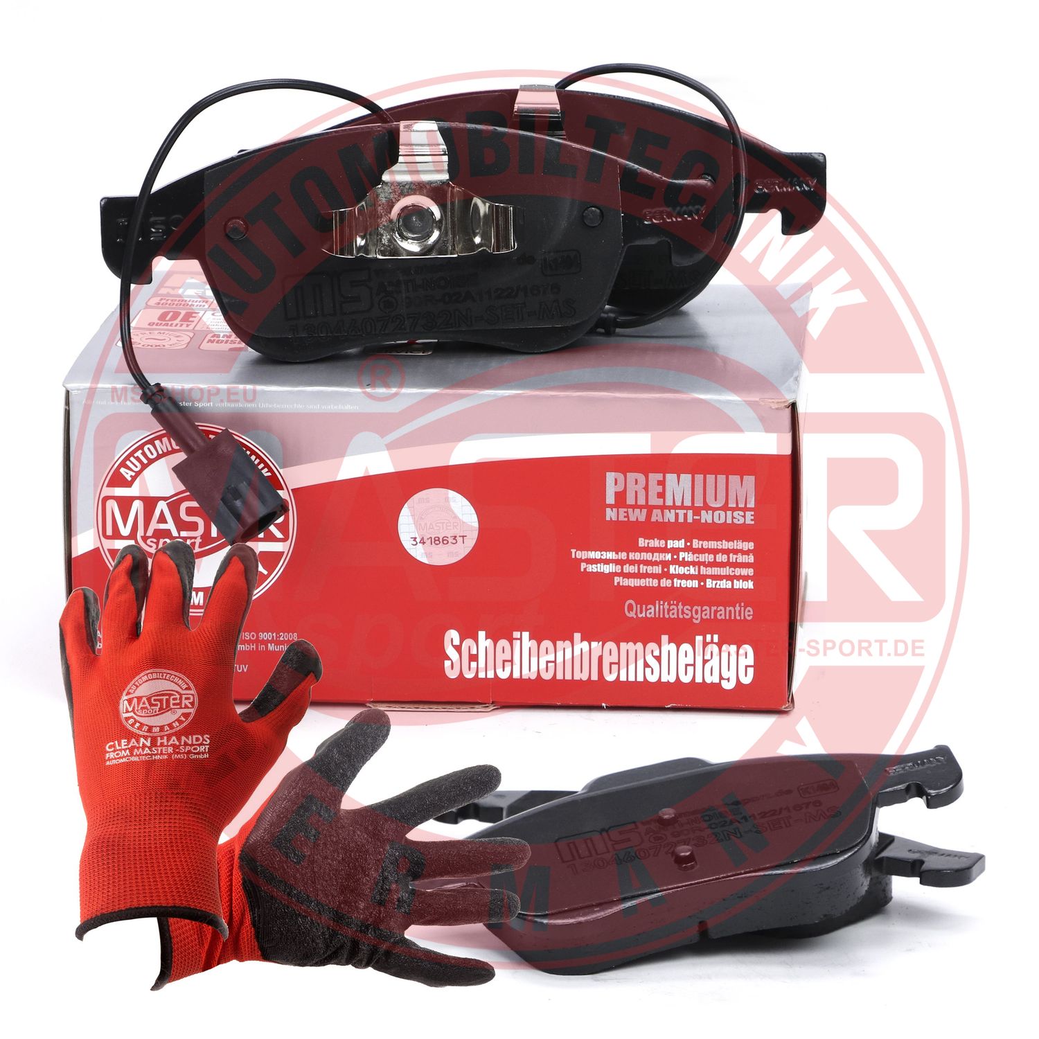 Placute frana MASTERSPORT GERMANY 13046072732N-SET-MSP