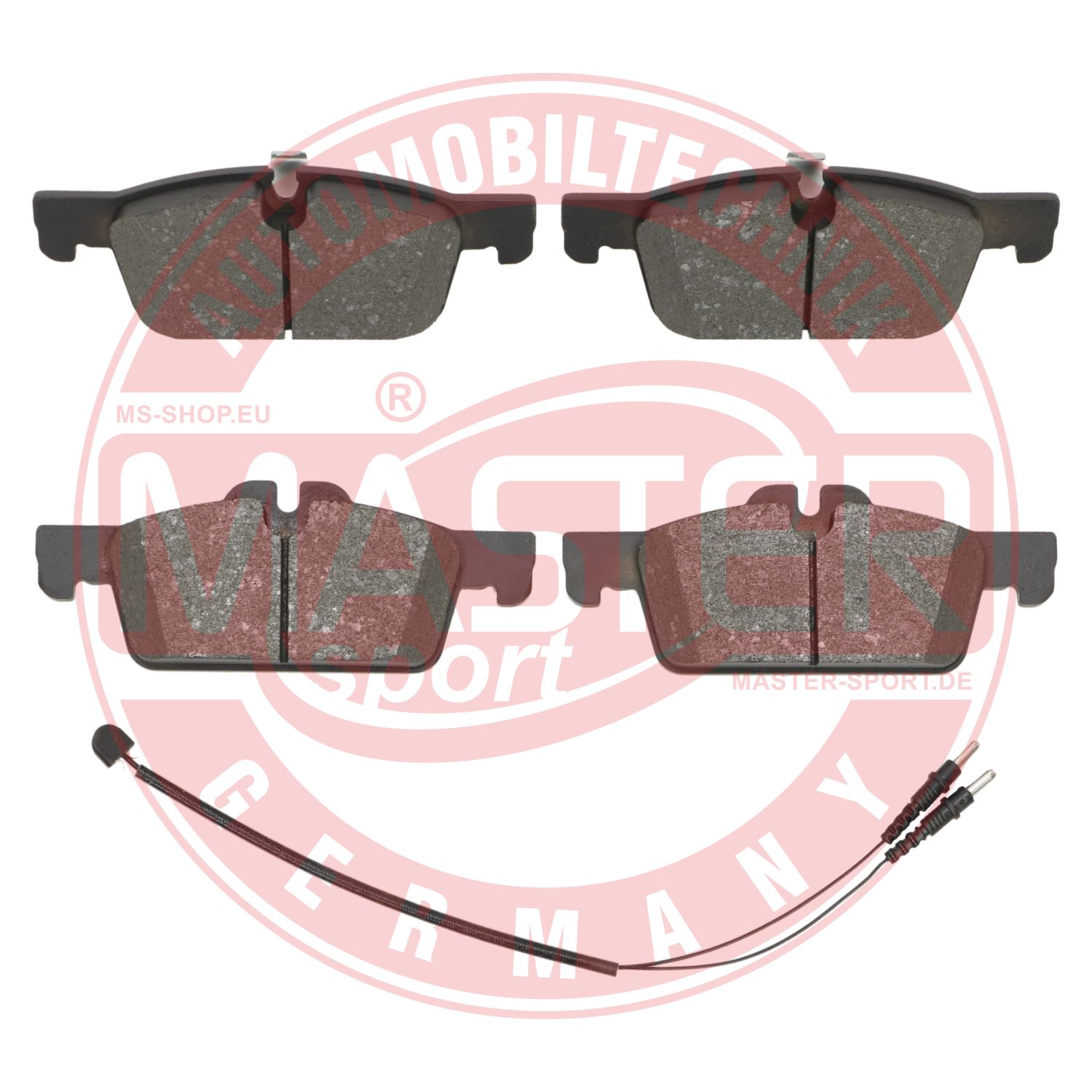 Placute frana MASTERSPORT GERMANY 13046072762N-SET-MS