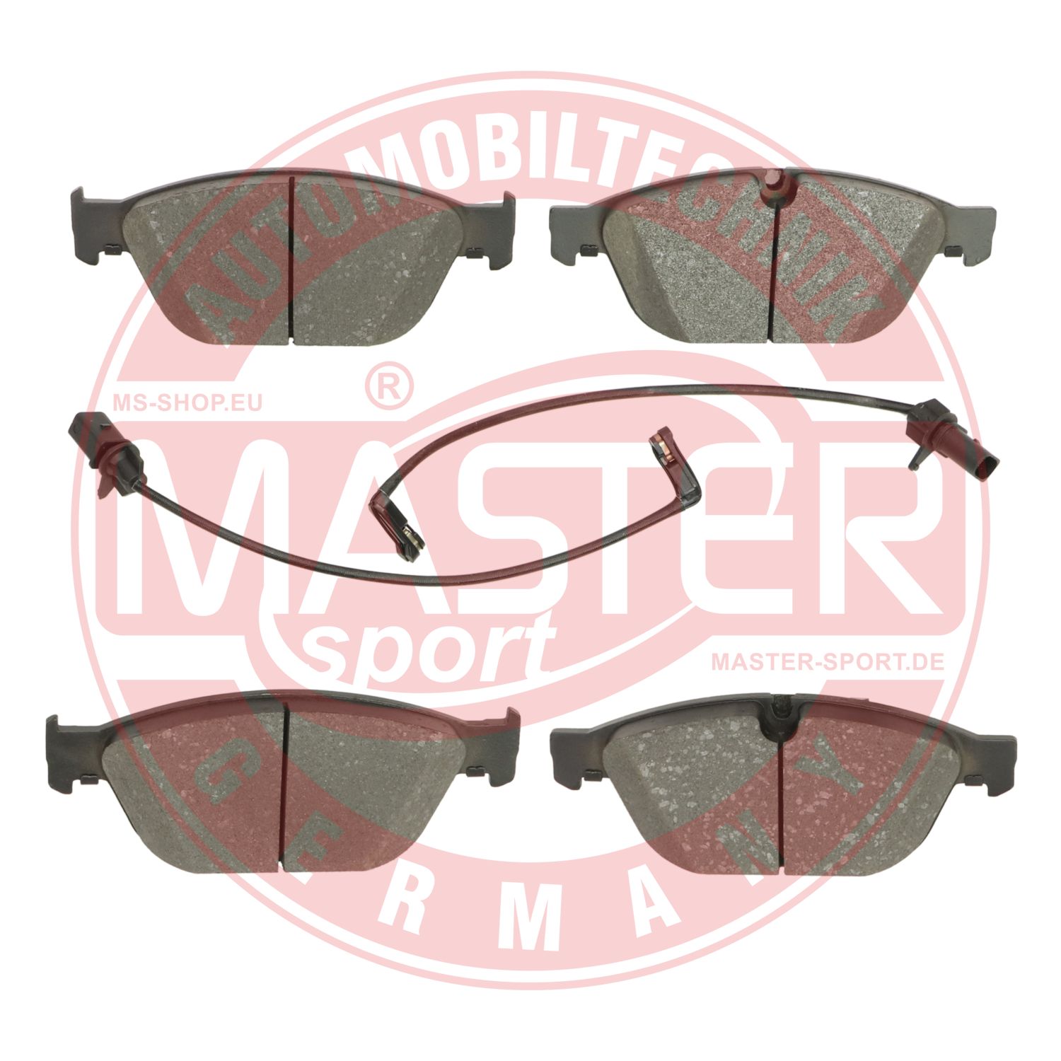 Placute frana MASTERSPORT GERMANY 13046072812N-SET-MS