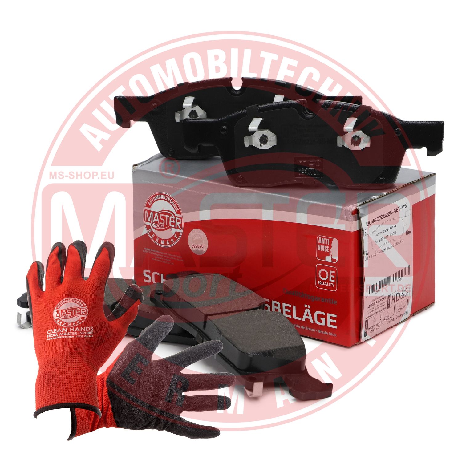 Placute frana MASTERSPORT GERMANY 13046072822N-SET-MSP