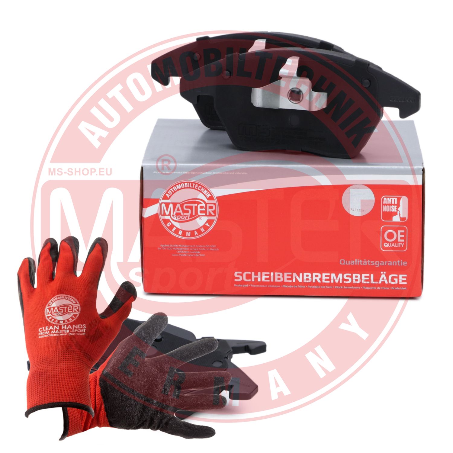 Placute frana MASTERSPORT GERMANY 13046072852N-SET-MSP