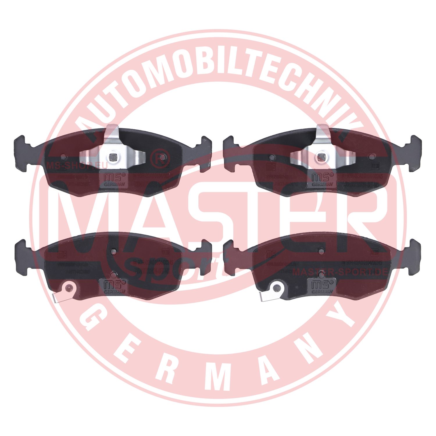Placute frana MASTERSPORT GERMANY 13046072892N-SET-MS