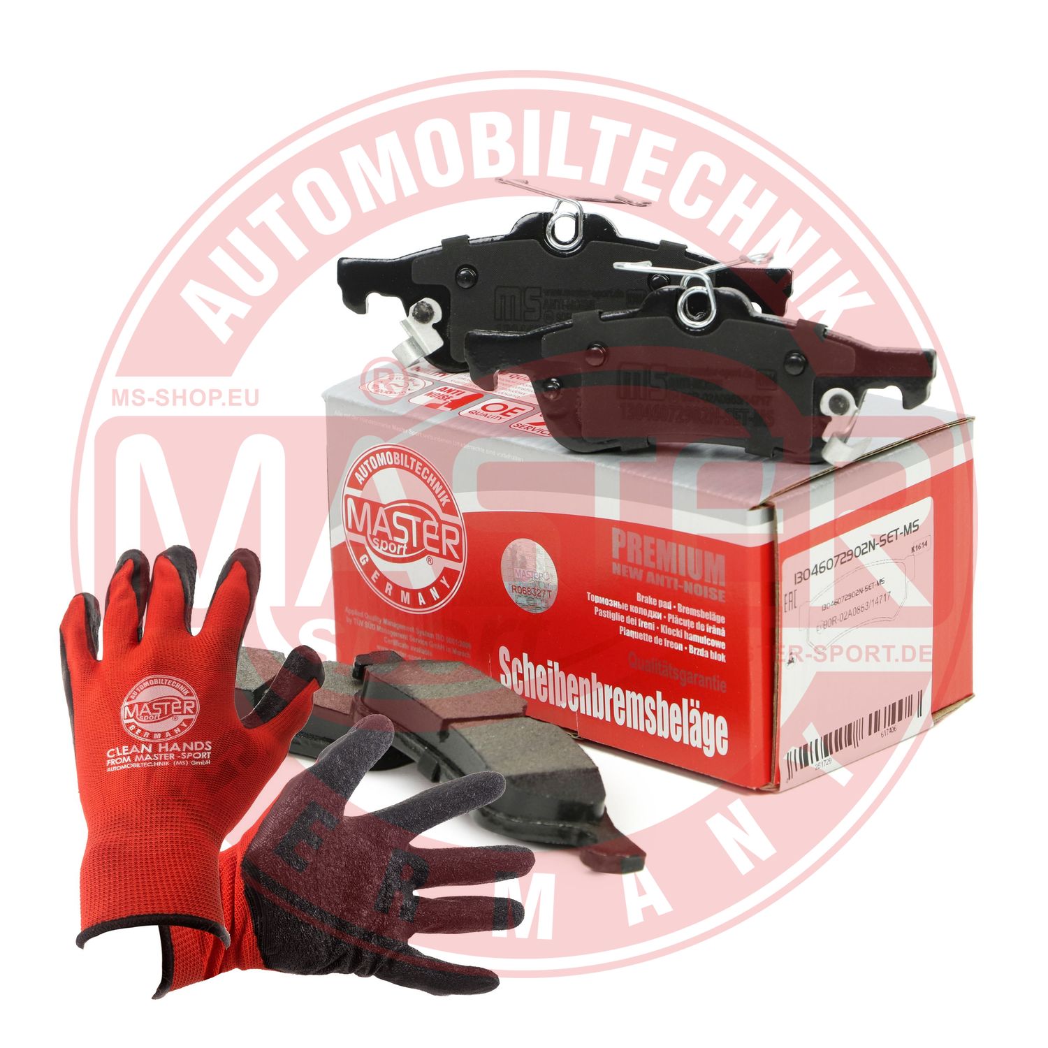 Placute frana MASTERSPORT GERMANY 13046072902N-SET-MSP