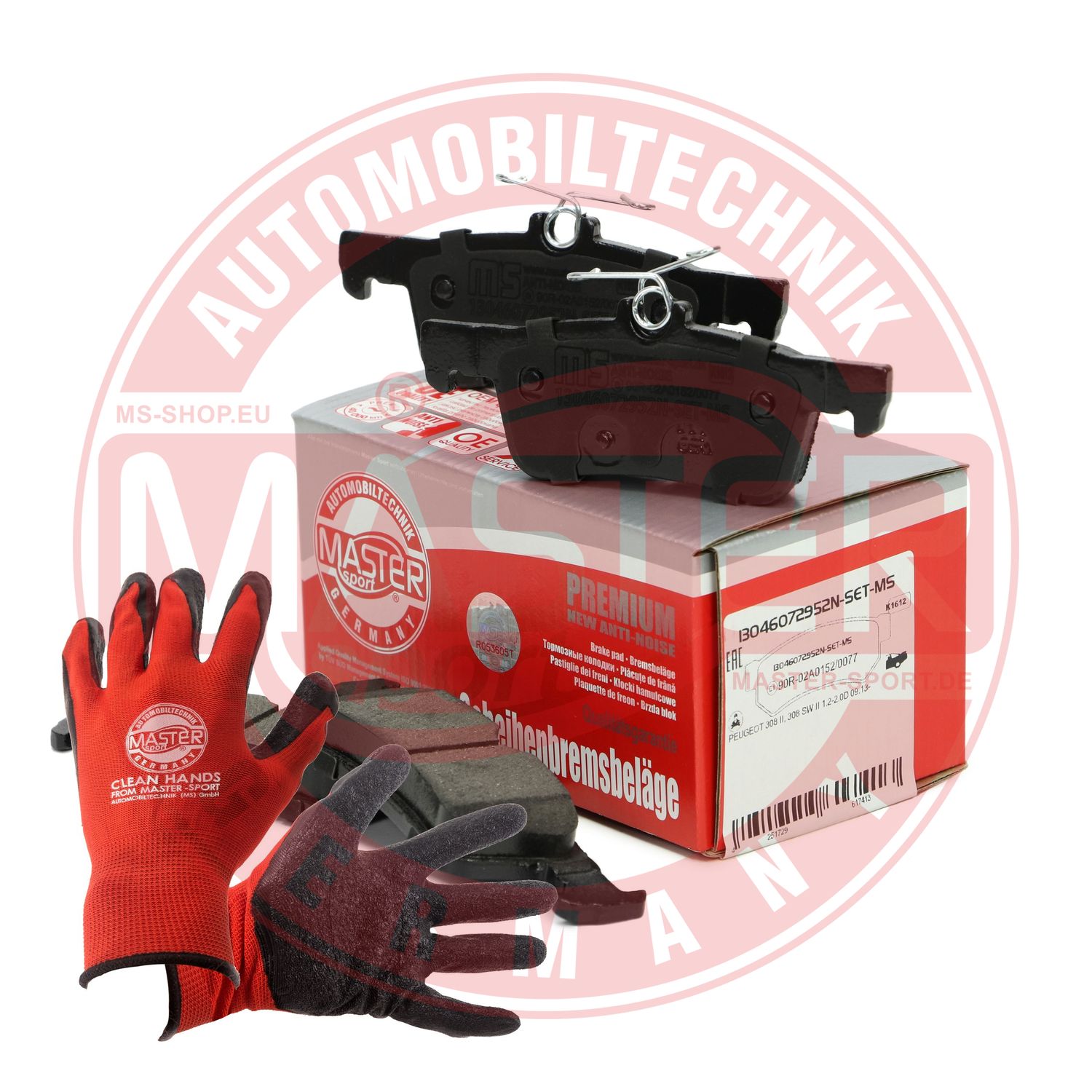 Placute frana MASTERSPORT GERMANY 13046072952N-SET-MSP