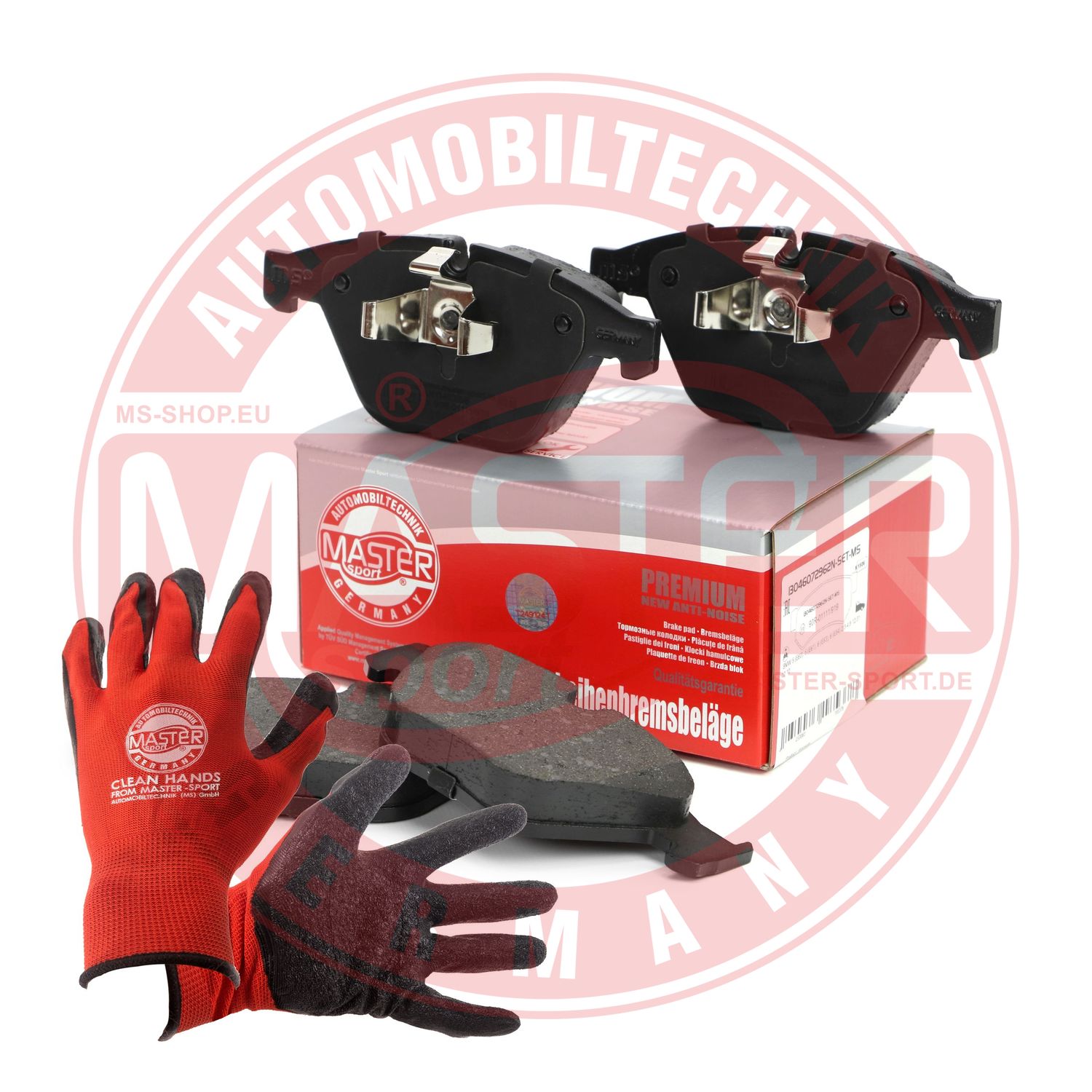 Placute frana MASTERSPORT GERMANY 13046072962N-SET-MSP