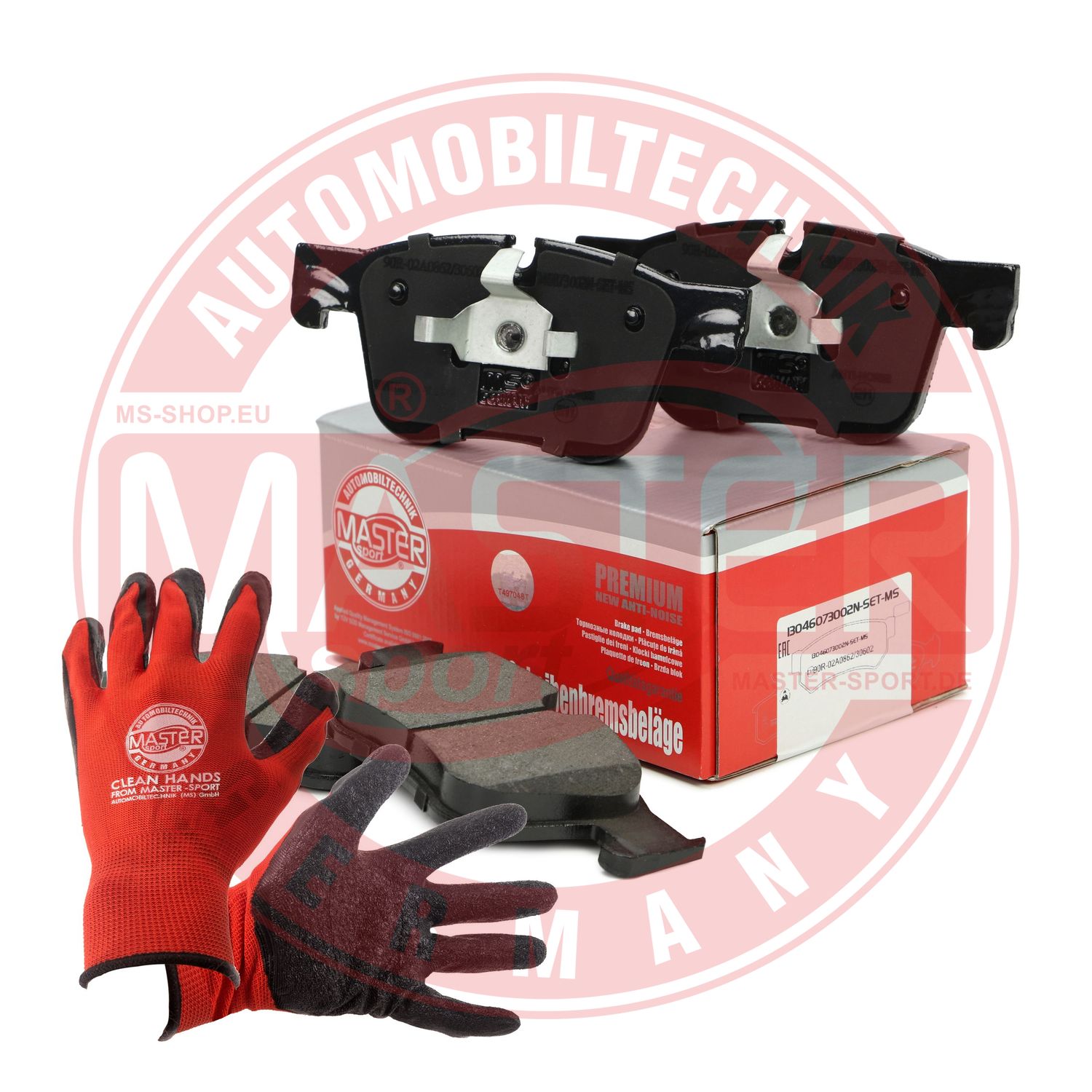 Placute frana MASTERSPORT GERMANY 13046073002N-SET-MSP