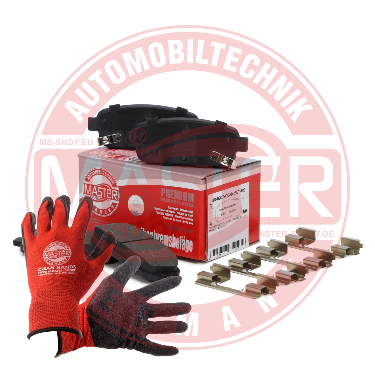 Placute frana MASTERSPORT GERMANY 13046073092N-SET-MSP