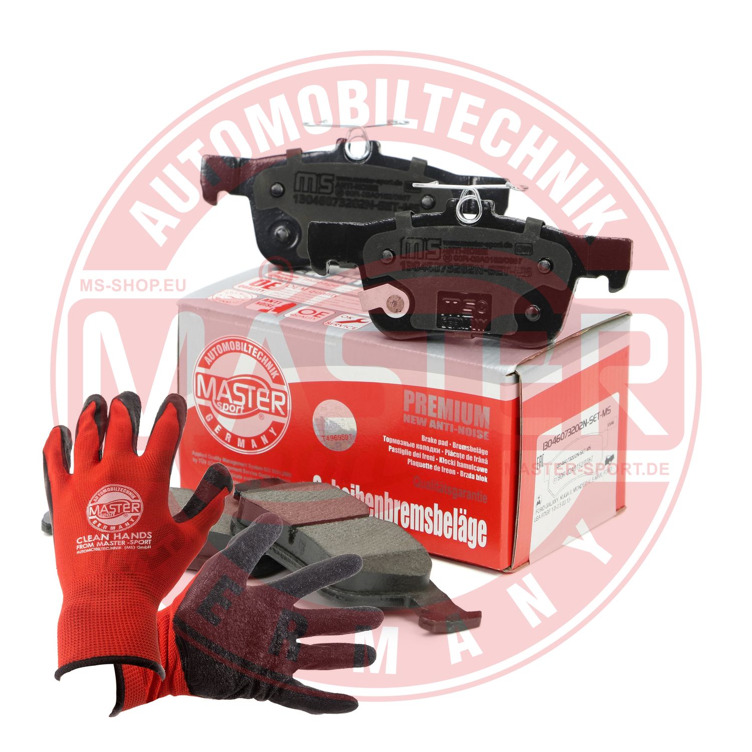 Placute frana MASTERSPORT GERMANY 13046073202N-SET-MSP