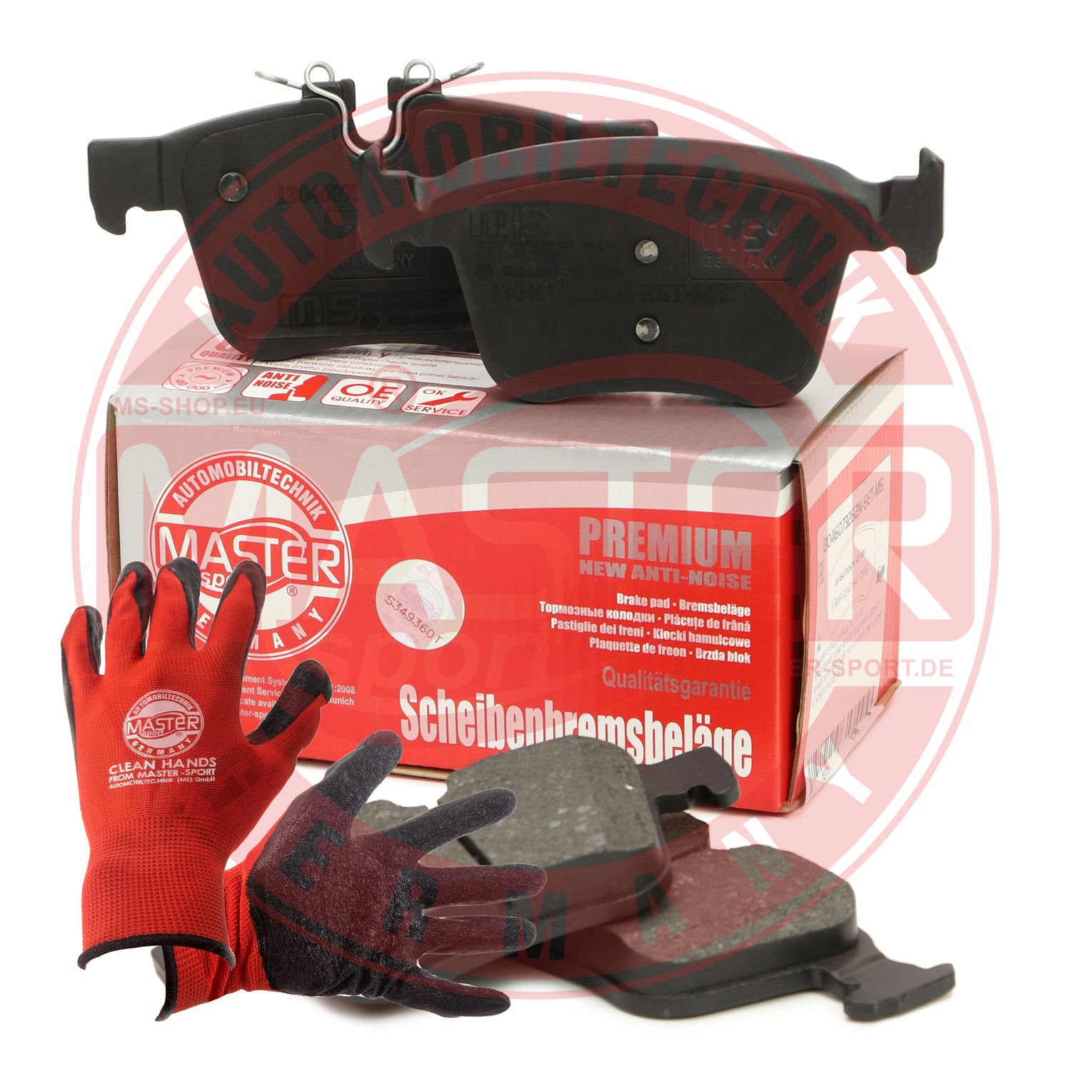Placute frana MASTERSPORT GERMANY 13046073262N-SET-MSP