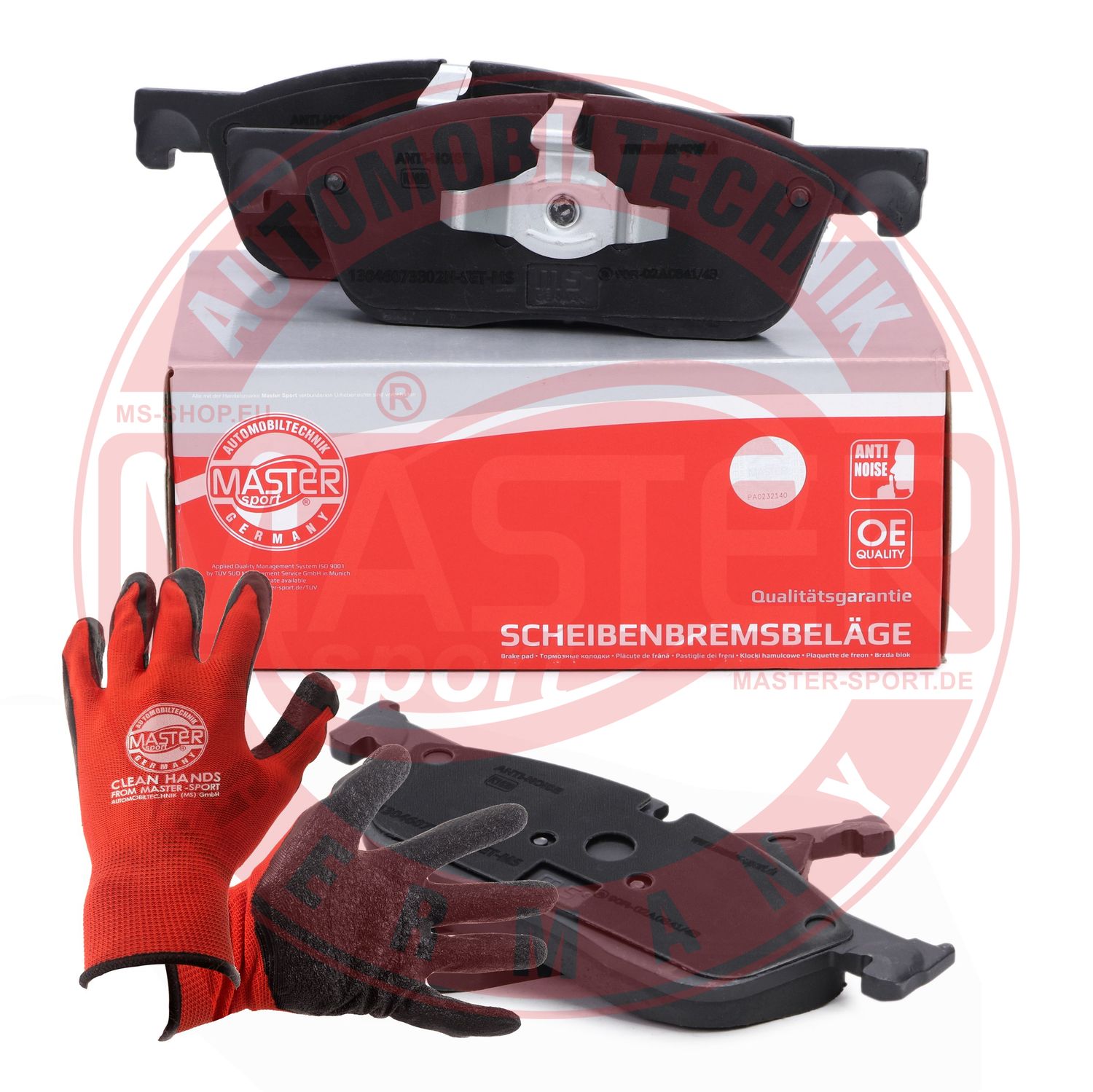 Placute frana MASTERSPORT GERMANY 13046073302N-SET-MSP