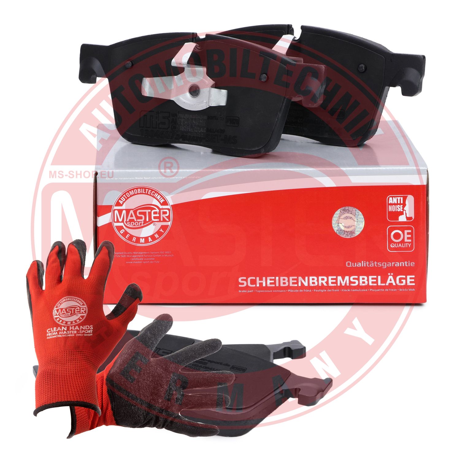 Placute frana MASTERSPORT GERMANY 13046073402N-SET-MSP