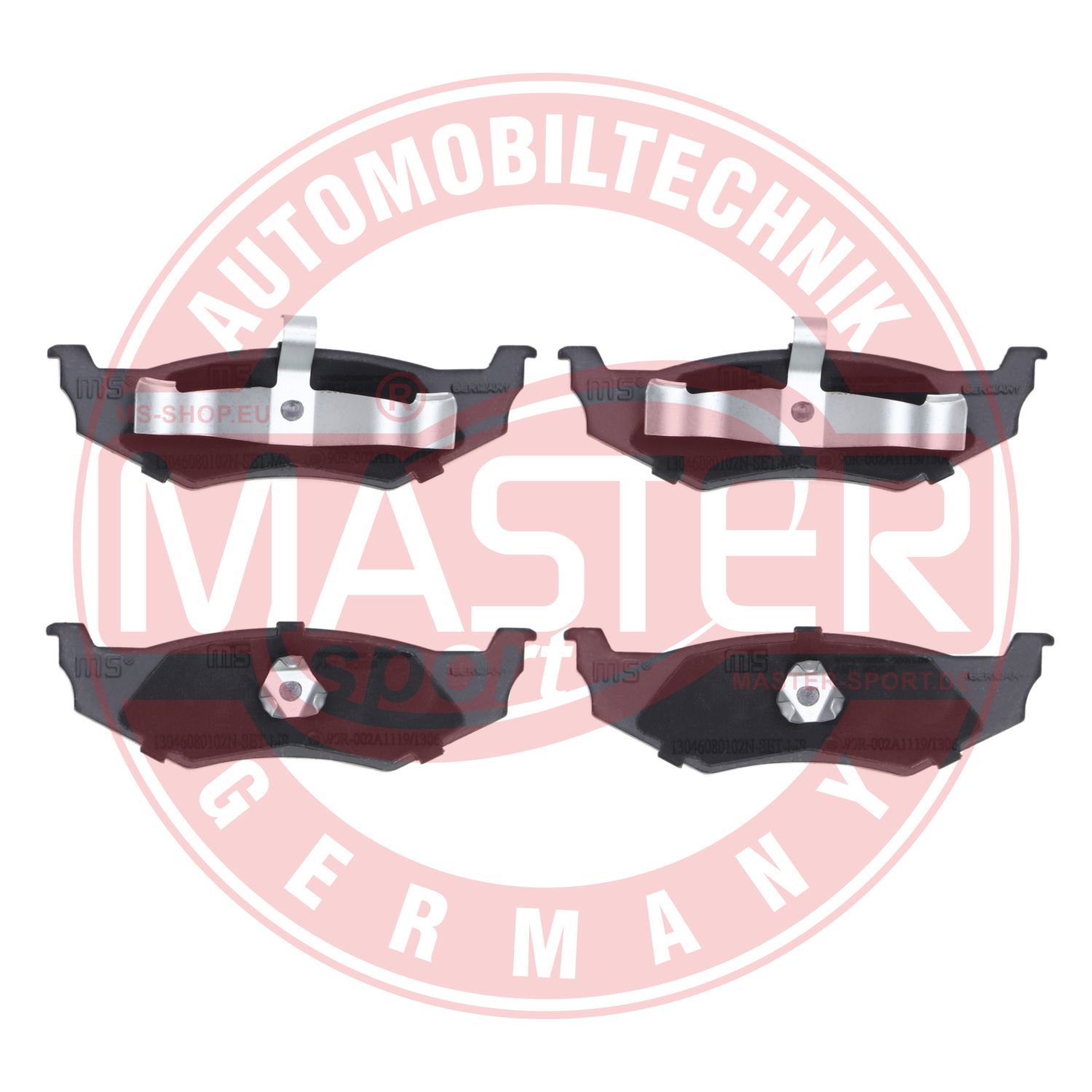 Placute frana MASTERSPORT GERMANY 13046080102N-SET-MS
